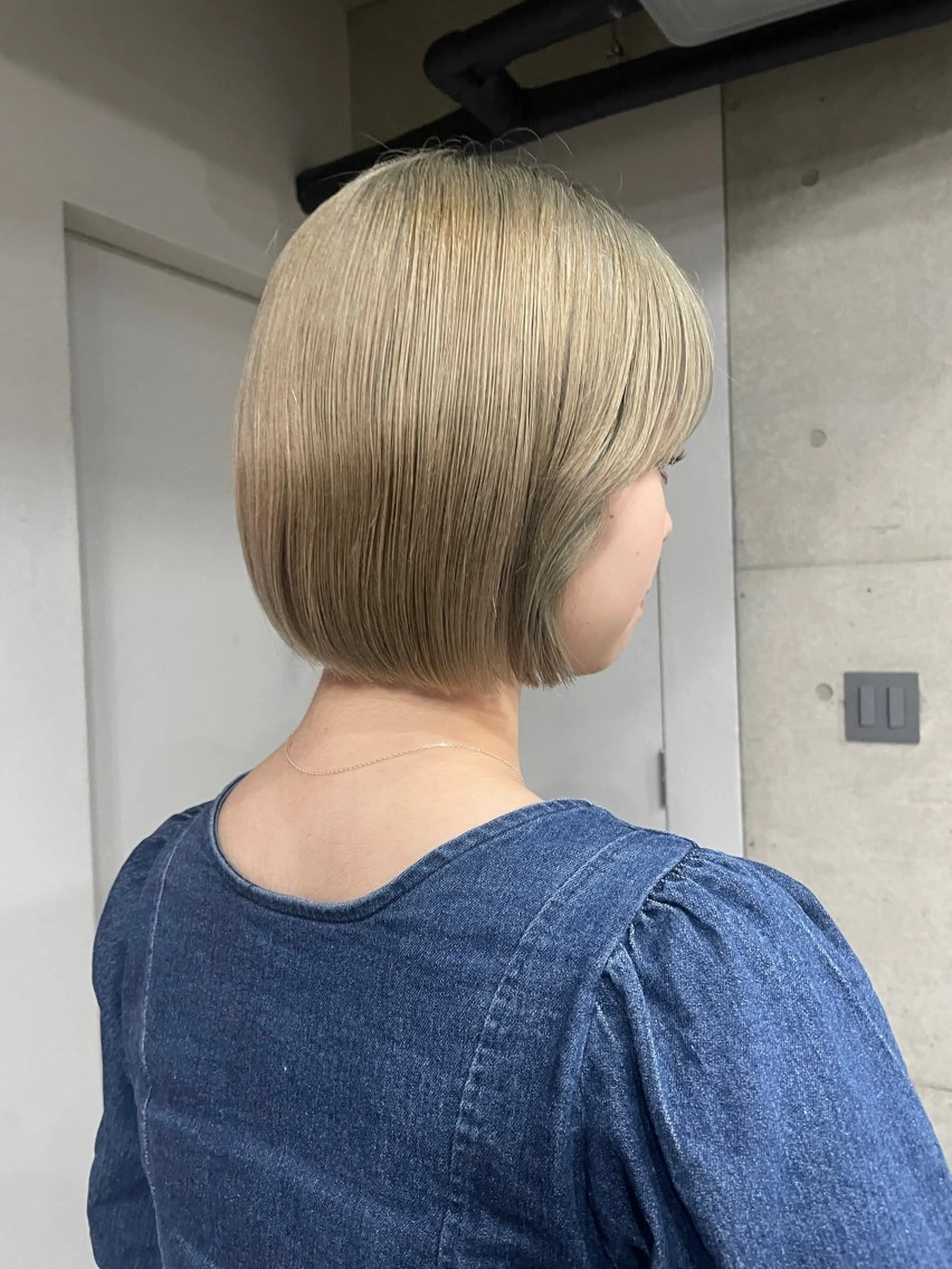 ミディアム カラー カット ヘアカラー トリートメント 表参道/髪質改善・ 透明感 colorのヘアスタイル