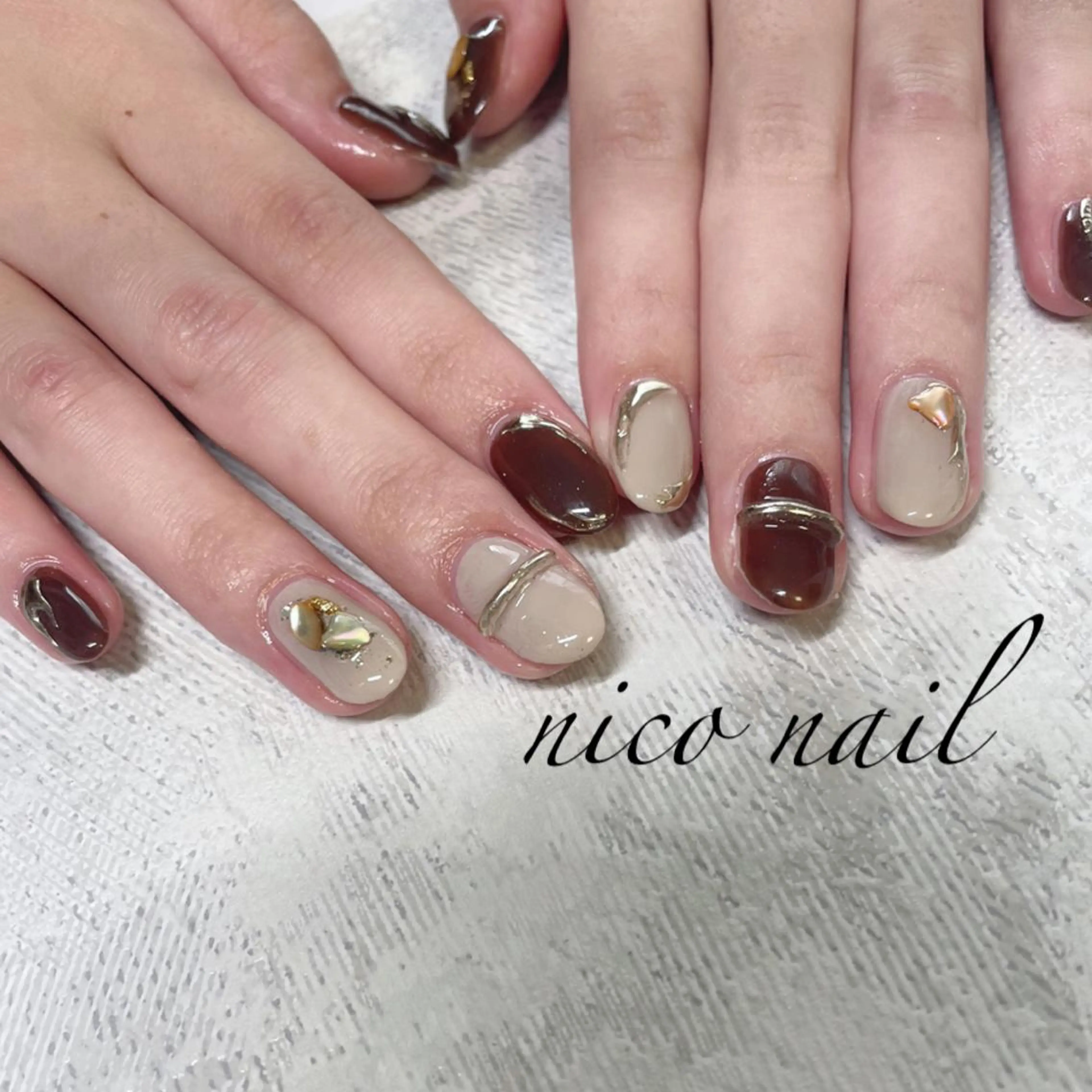 ネイル 香芝市ネイルサロン nico nailのネイルデザイン