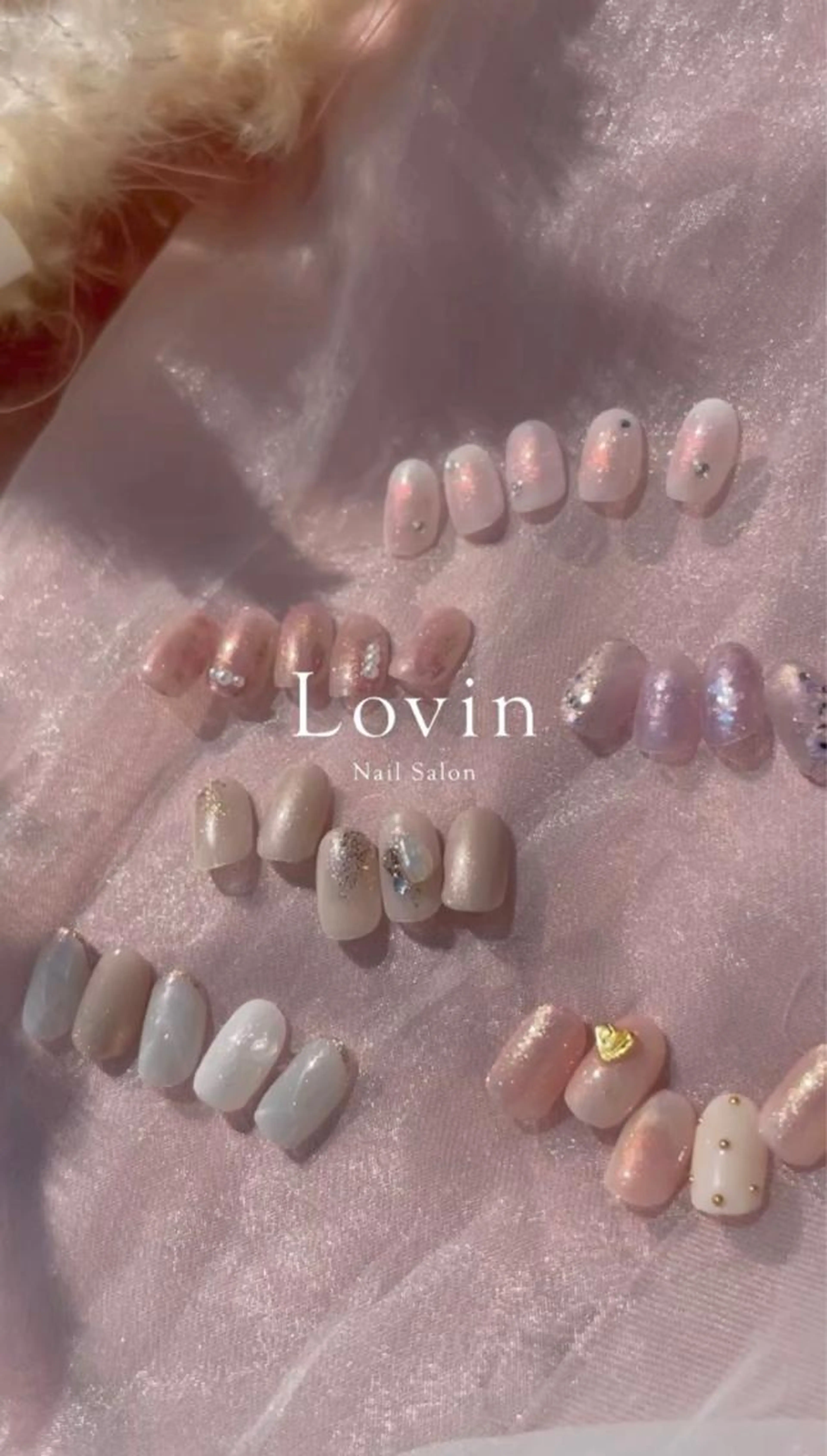 月毎に変わるデザイン Lovin original monthly🤍の写真