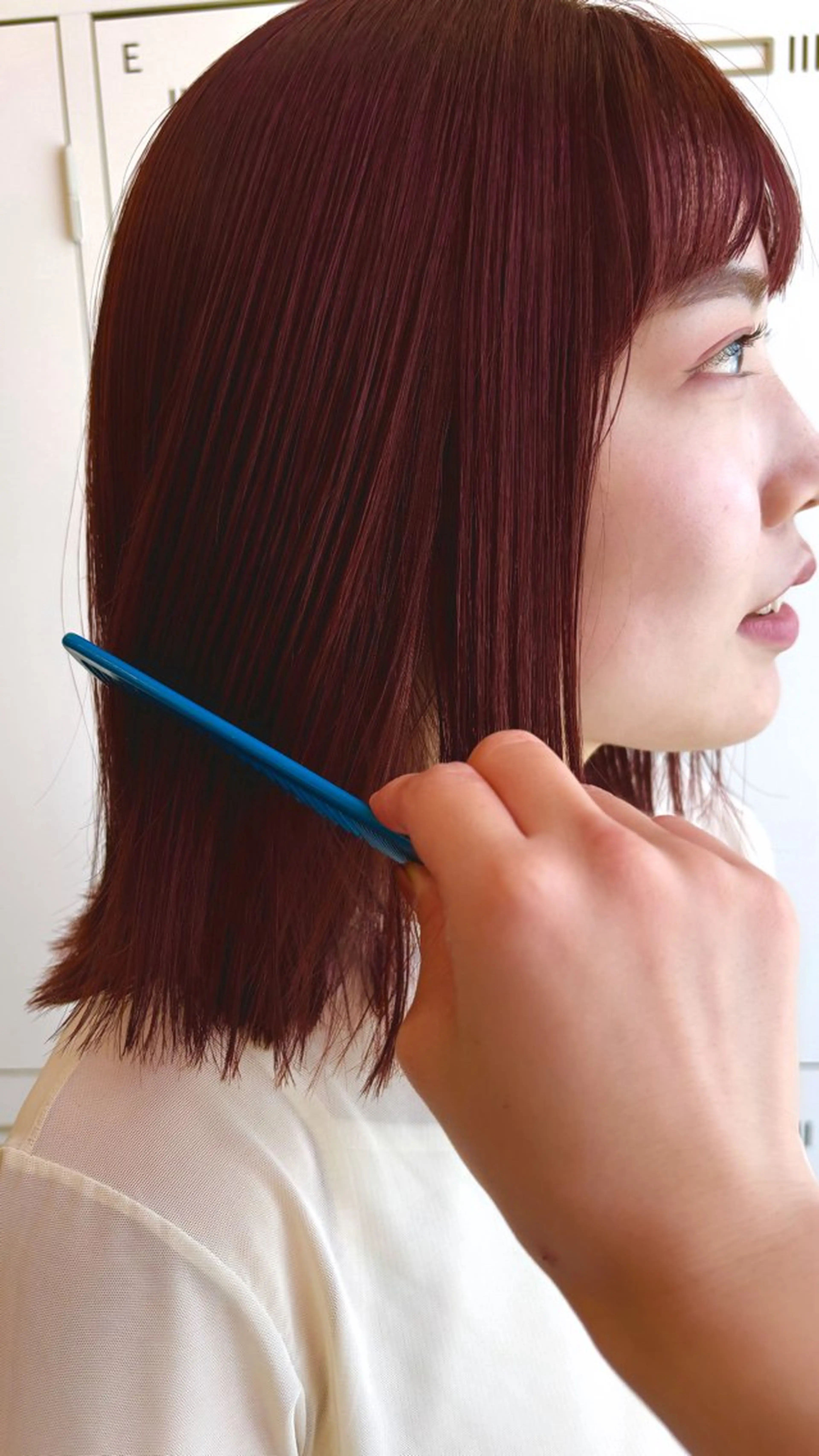 ブリーチなしWカラー+カット+トーンUPカラー+アディクシー+超音波トリートメント¥16800→¥13000の写真