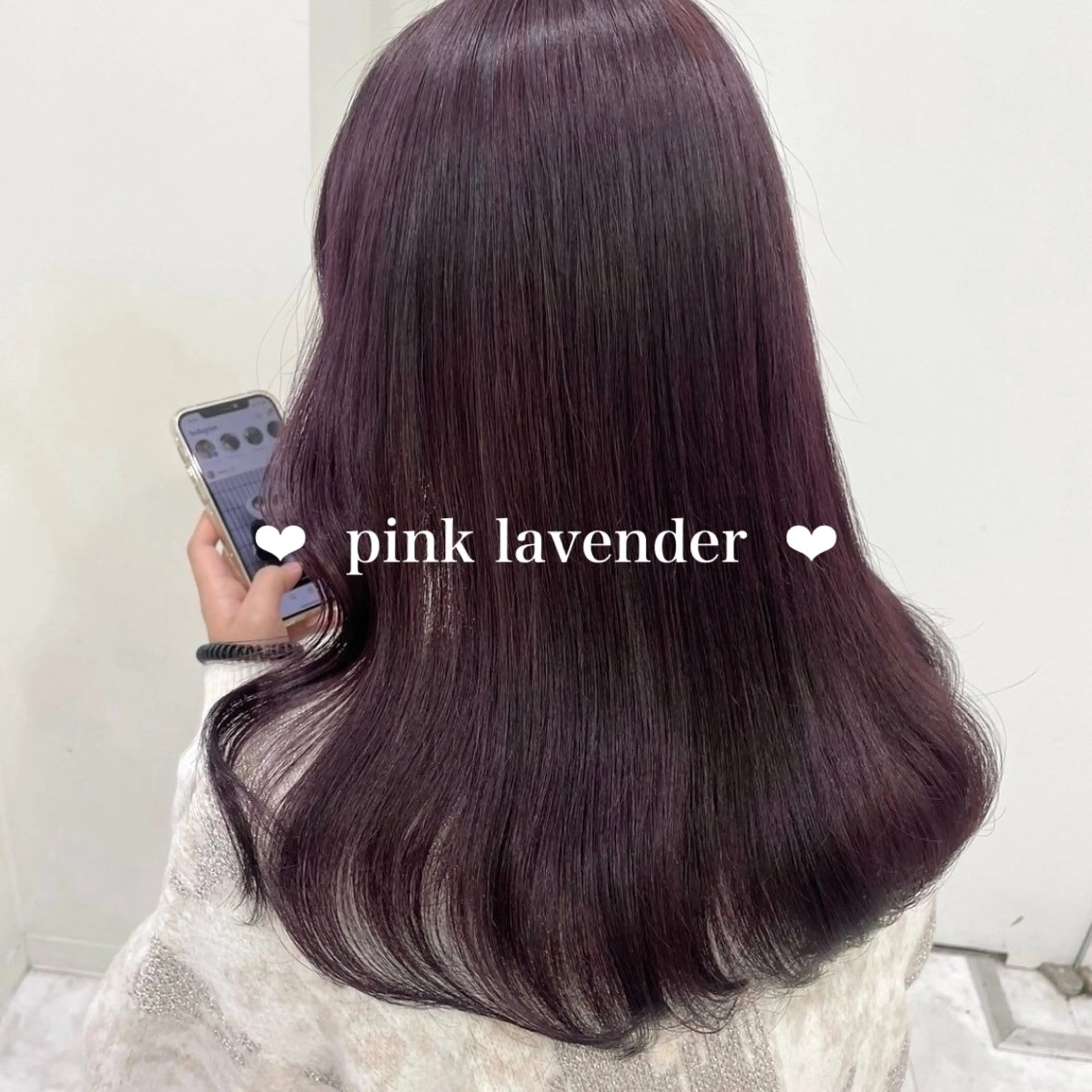 セミロング カラー ヘアカラー トリートメント ヘッドスパ モテ艶韓国ヘア 🤍りんのヘアスタイル