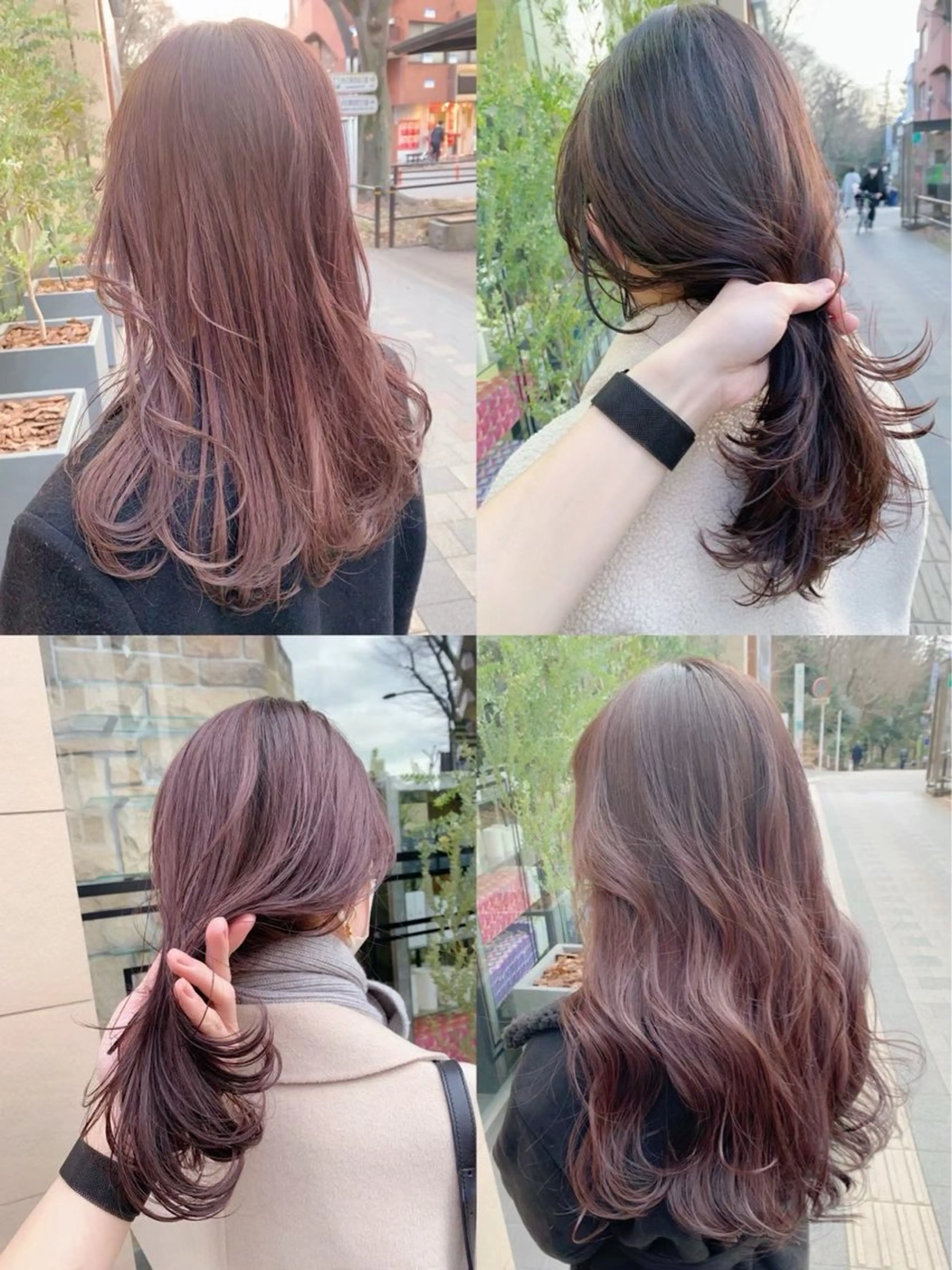 カラー ヘアカラー トリートメント 艶カラー/eye 🫧ྀི/栞のヘアスタイル