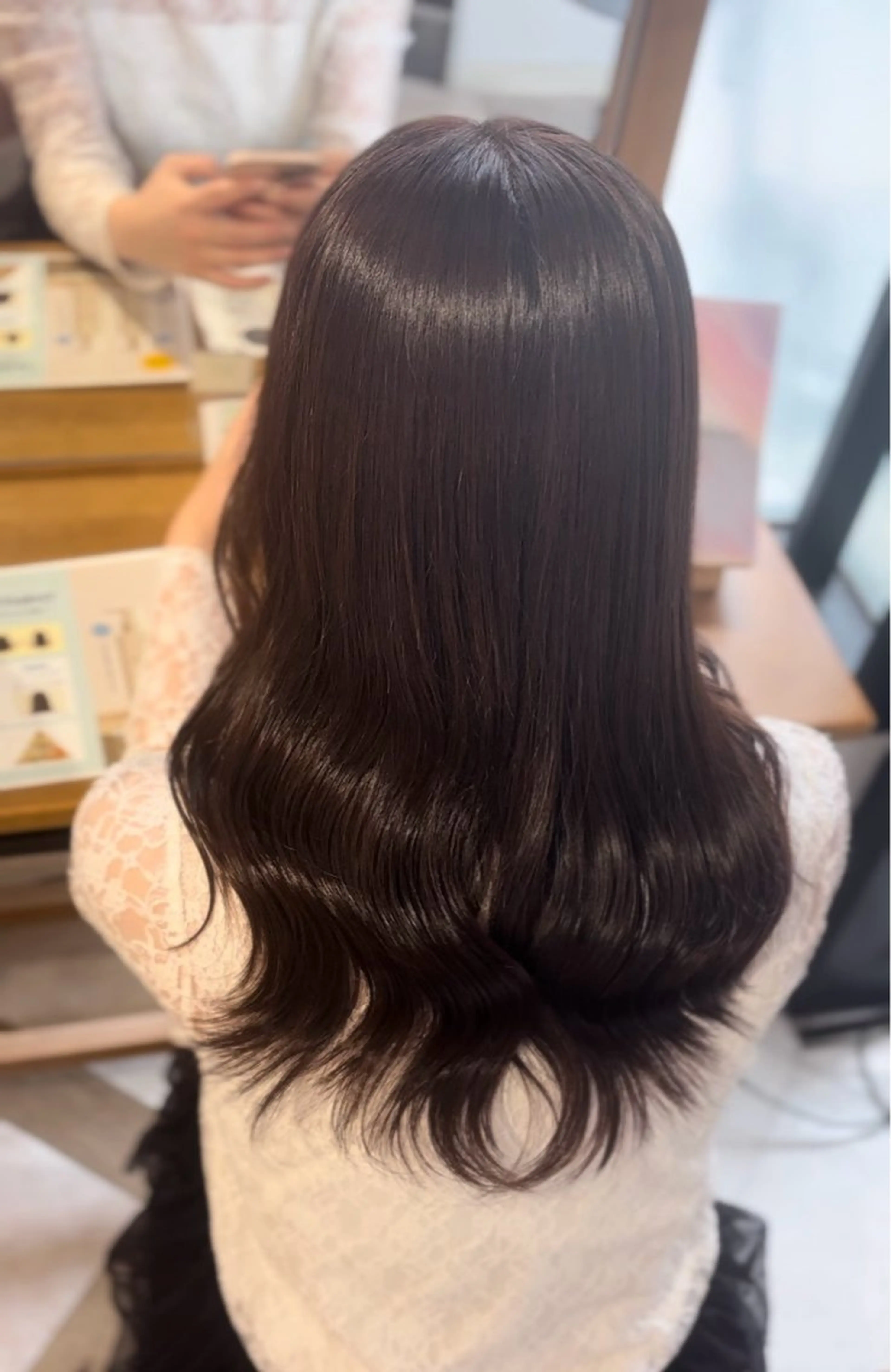 セミロング カラー ヘアカラー トリートメント 🍒しの🍒 ハイトーン/カットのヘアスタイル