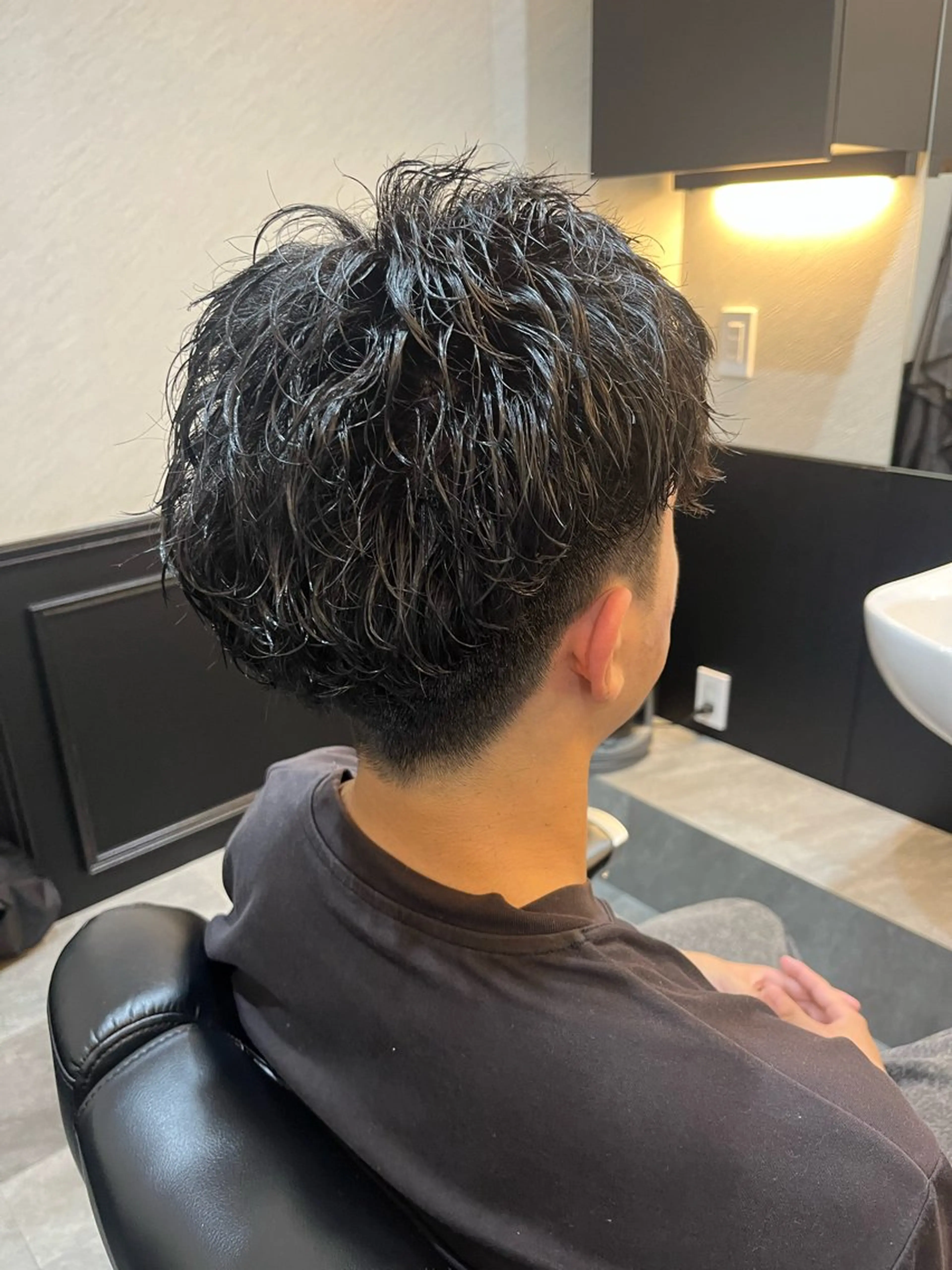 ショート パーマ メンズ littlenene /たちばなのヘアスタイル