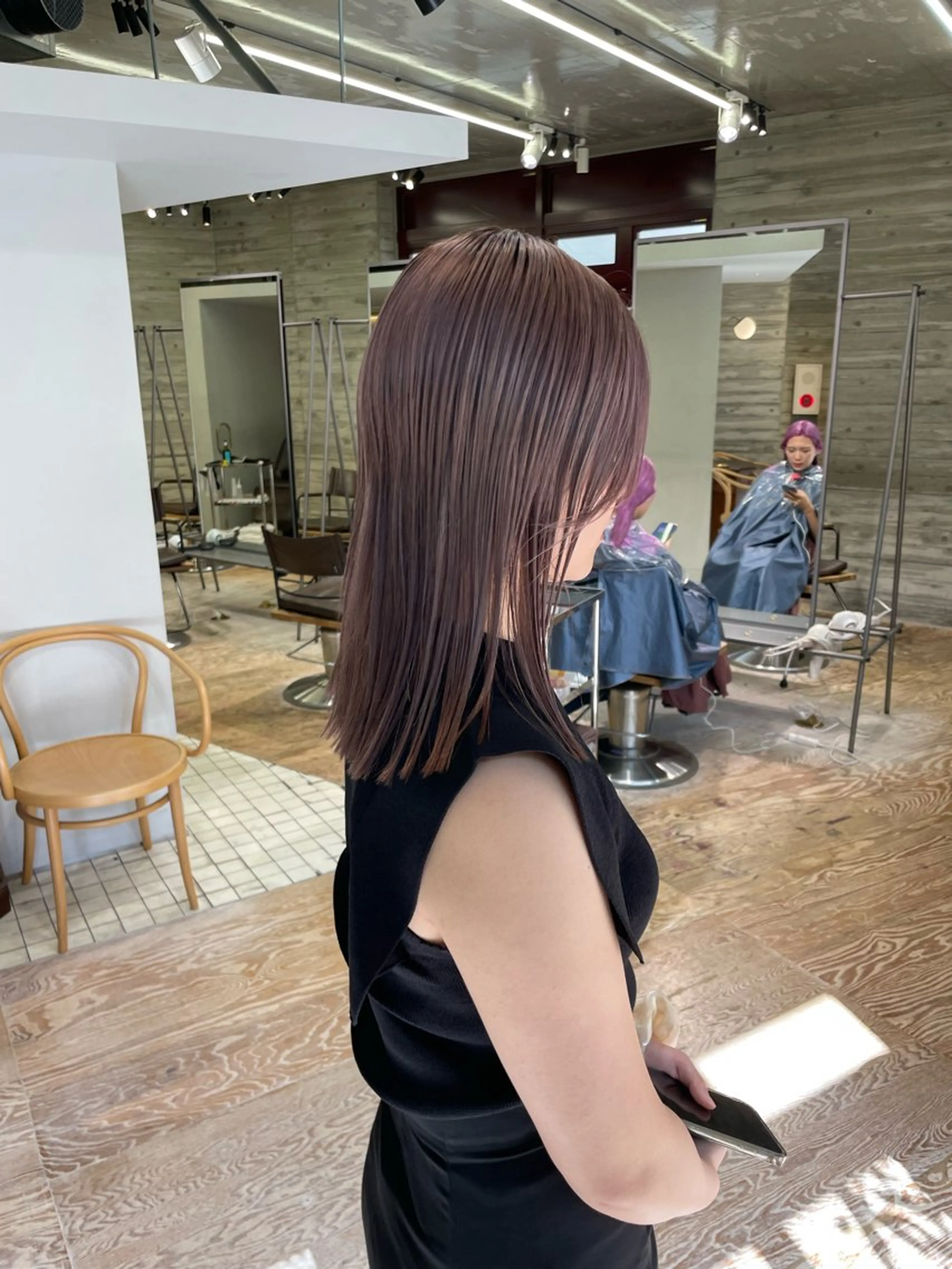 カラー RINA .のヘアスタイル