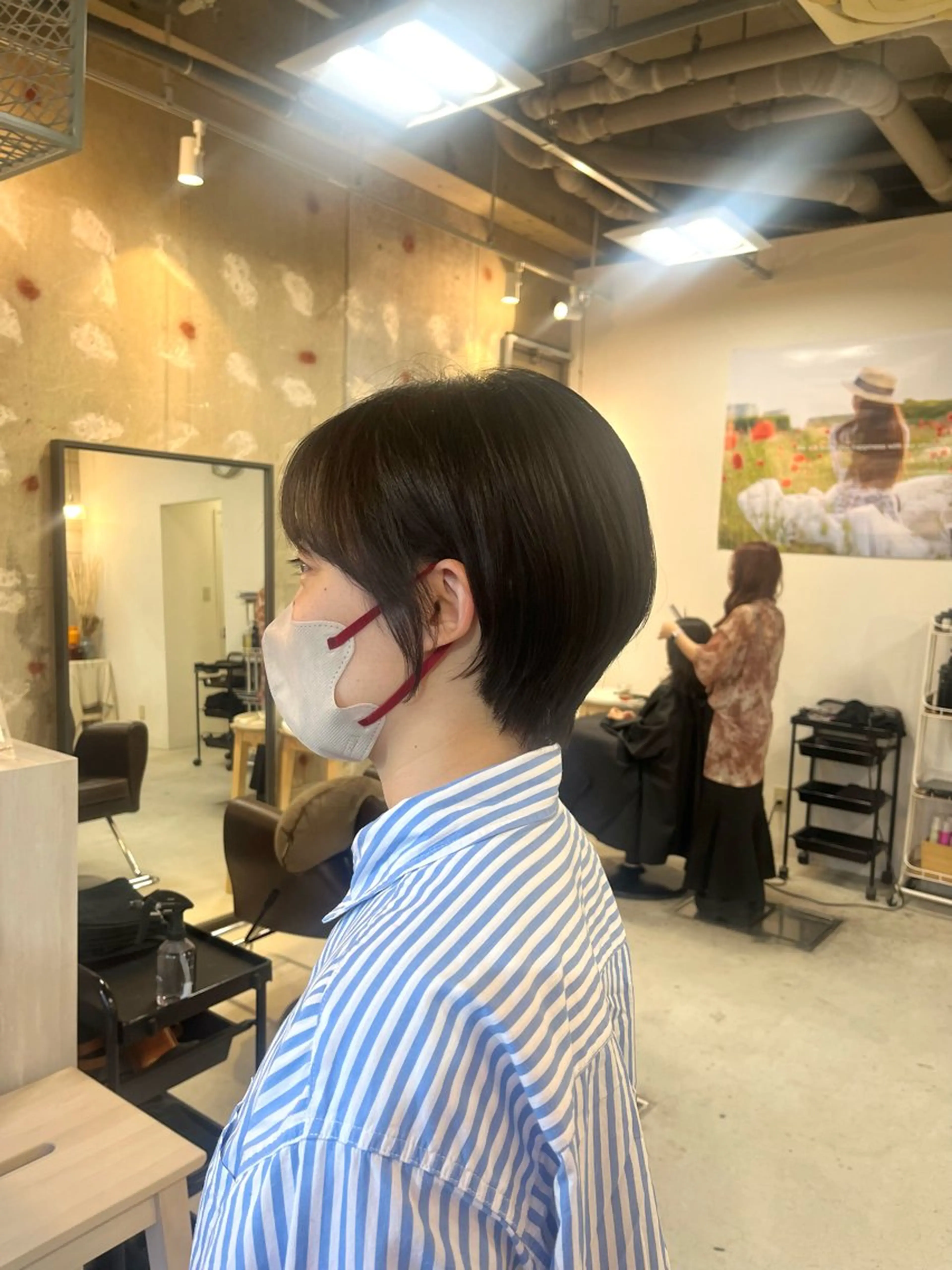 ショート 丸みショート ショートヘア 狩野 くるみのヘアスタイル