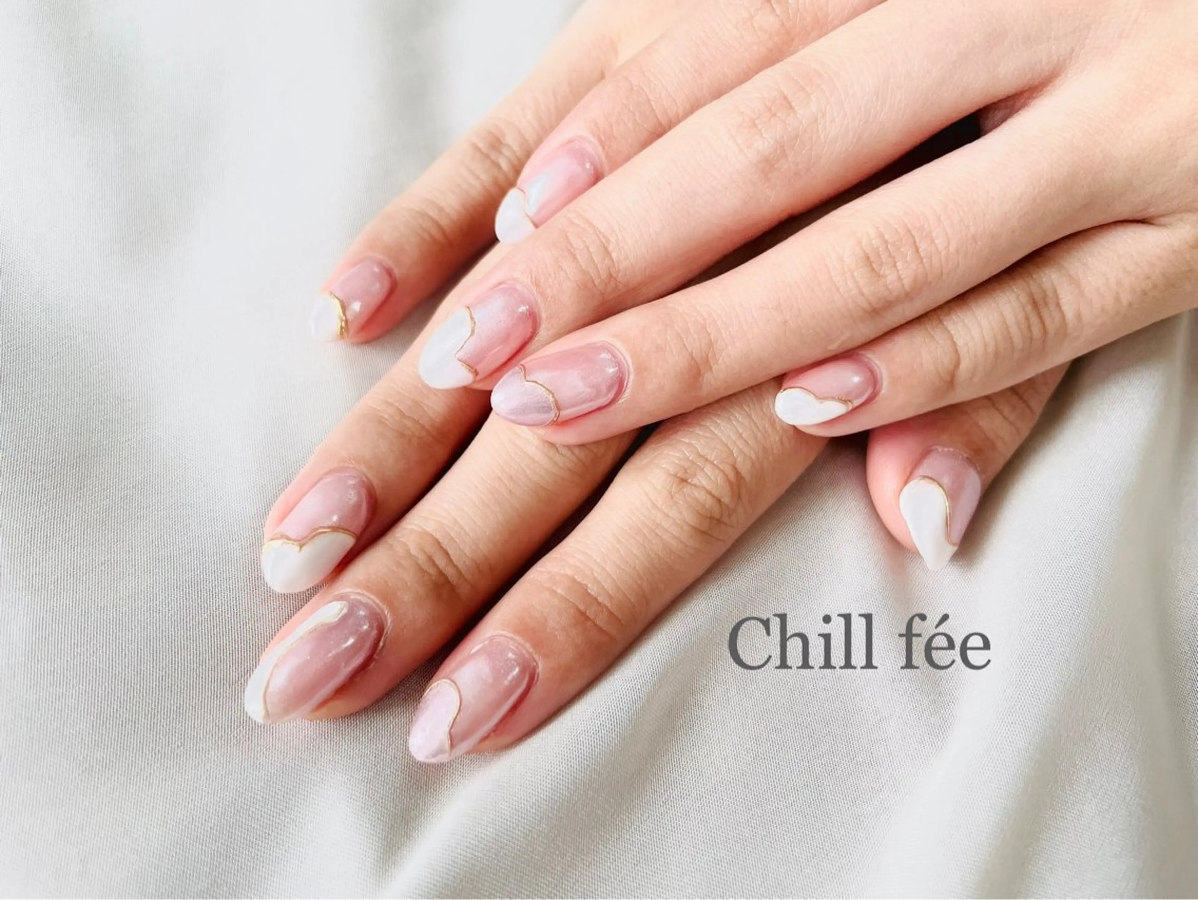 初回(オフ無し)デザインネイルの写真