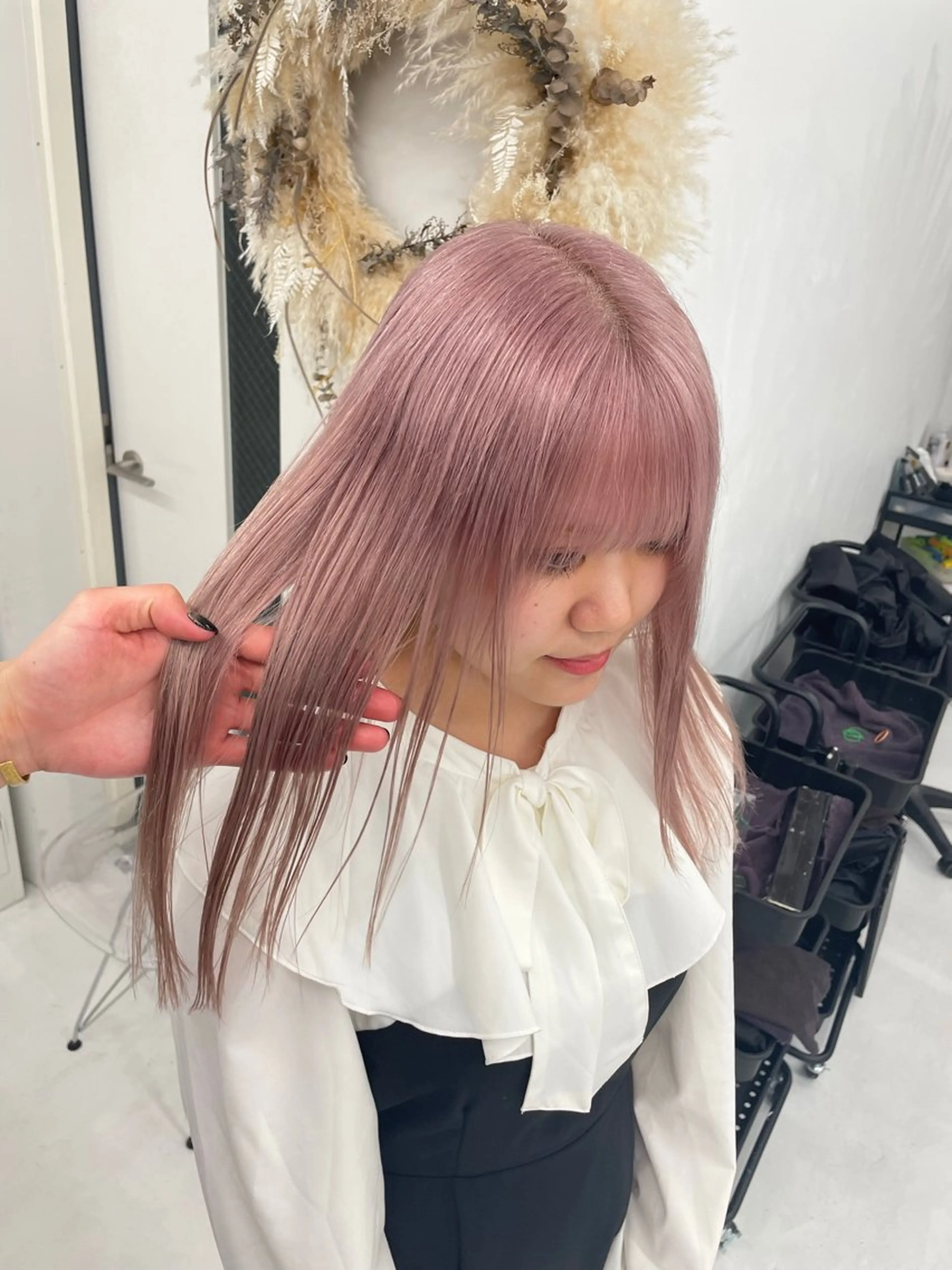 ロング カラー 似合わせハイトーン ヒロトのヘアスタイル