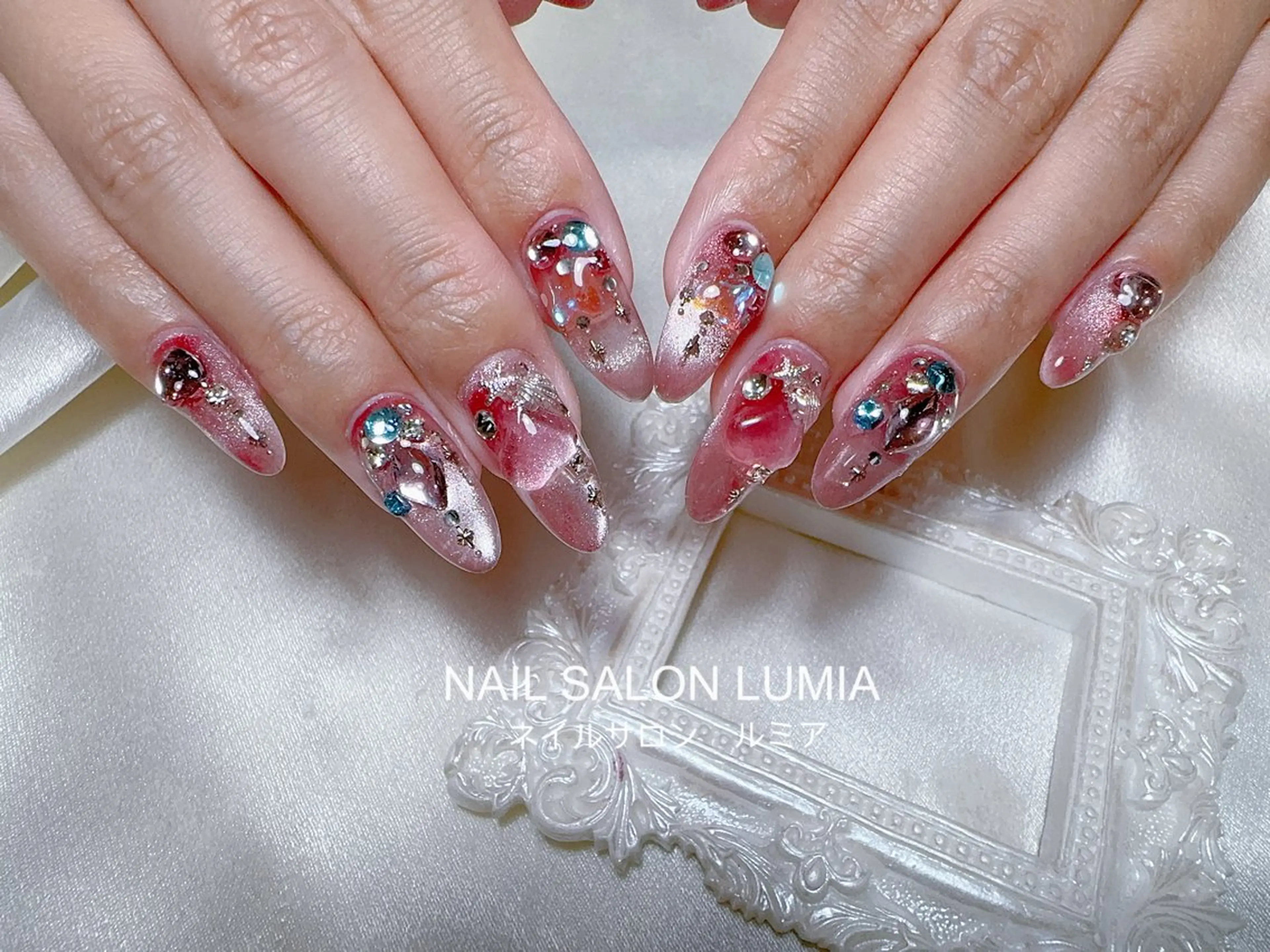 ネイル ハンドネイル ネイルサロン ルミア Lumia 店長のネイルデザイン