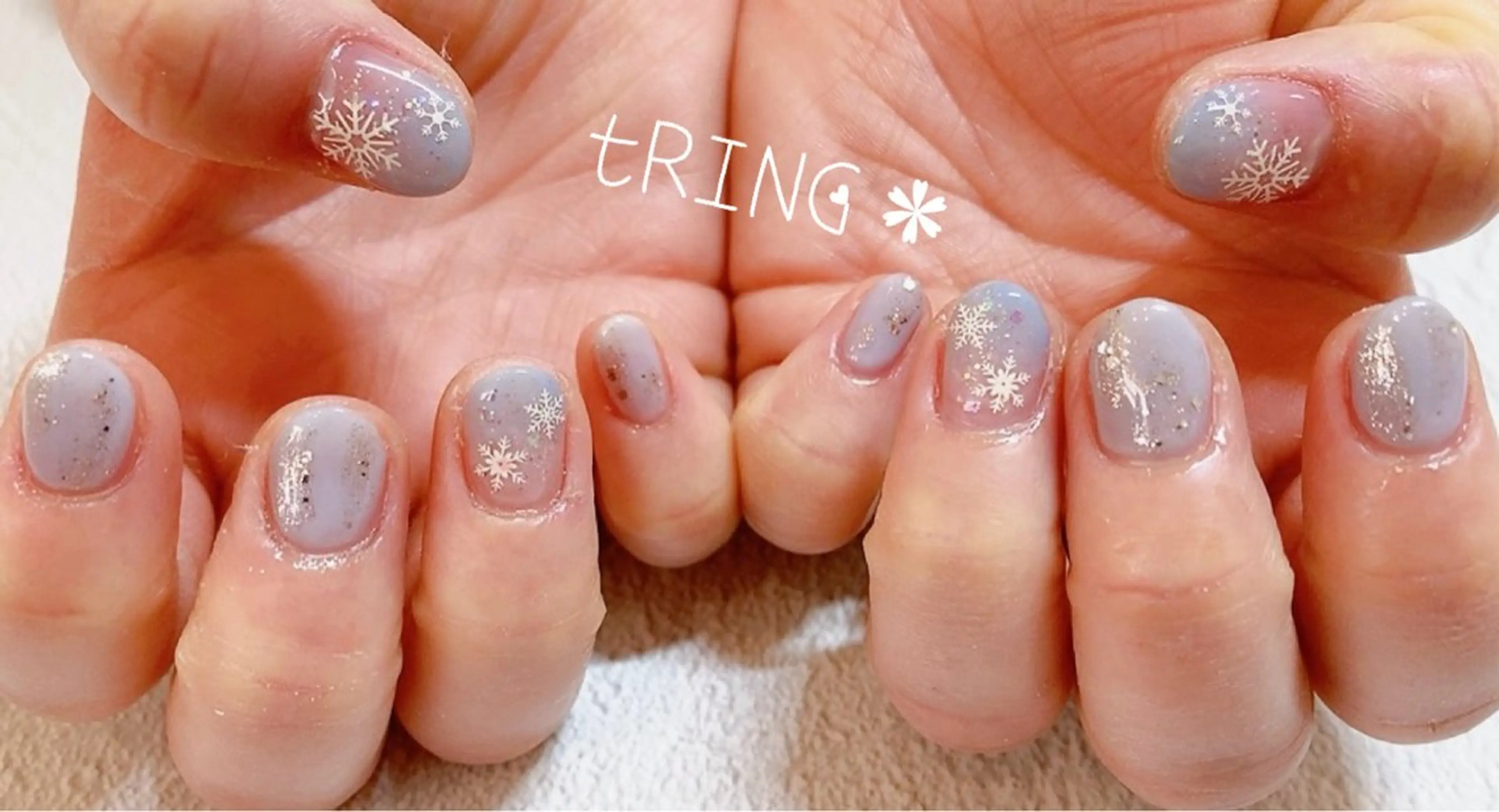ネイル ハンドネイル tRING＊ しいの木台のネイルデザイン