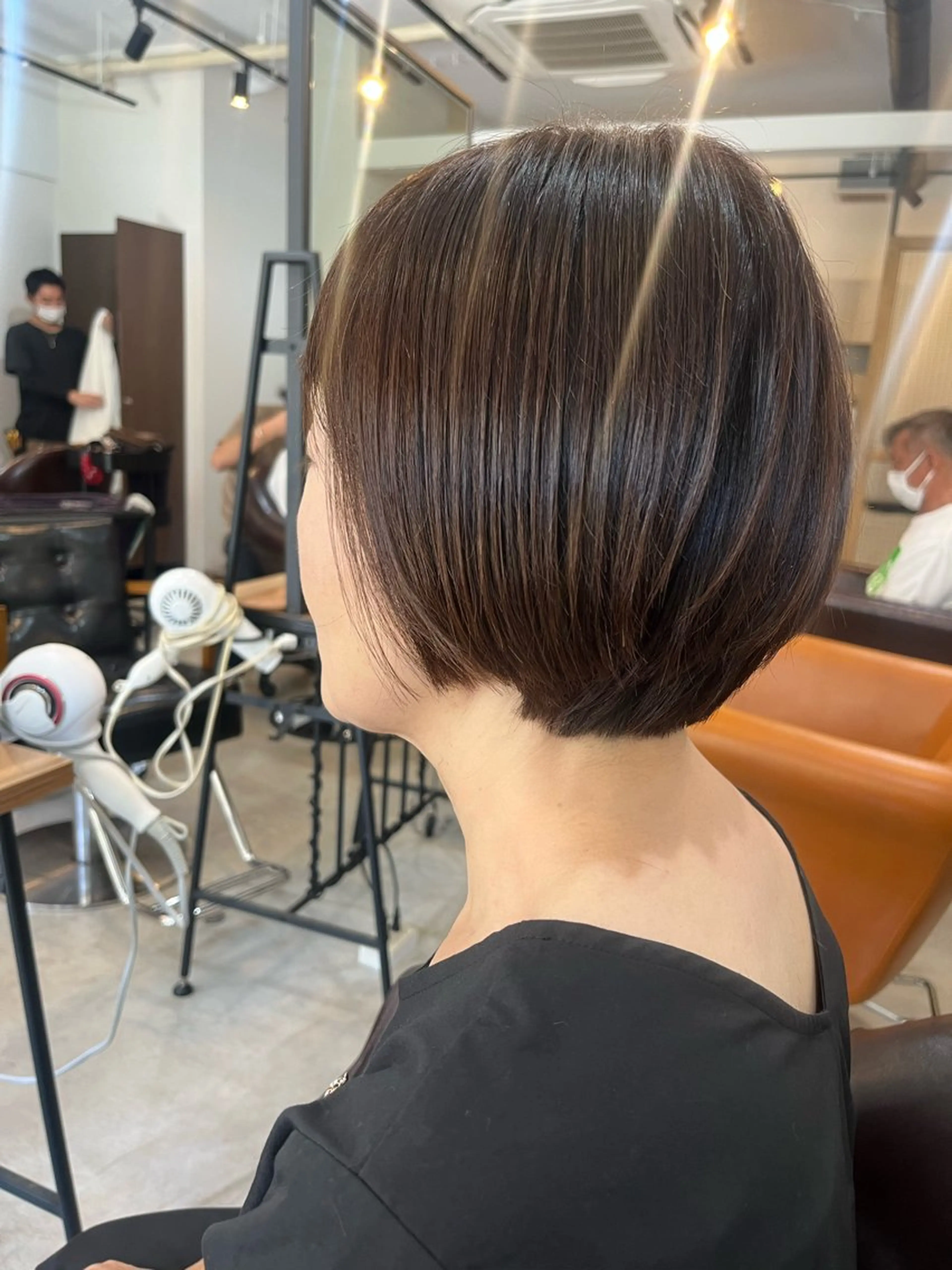 ショート カット ヘッドスパ 小沼采唯👧🏼 海好きオヌちゃんのヘアスタイル