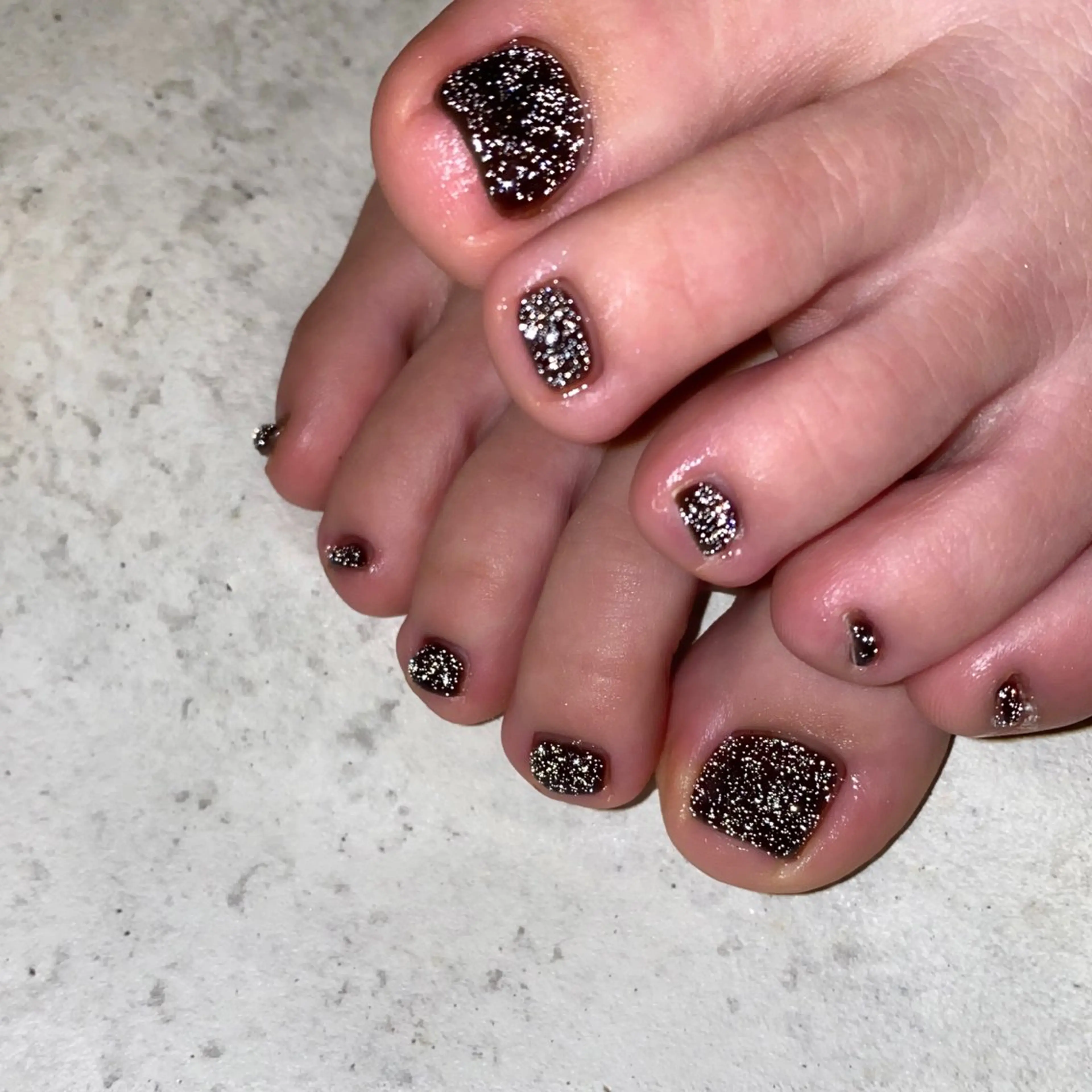 ネイル フットネイル Yuriko Omi パラジェル/渋谷のネイルデザイン