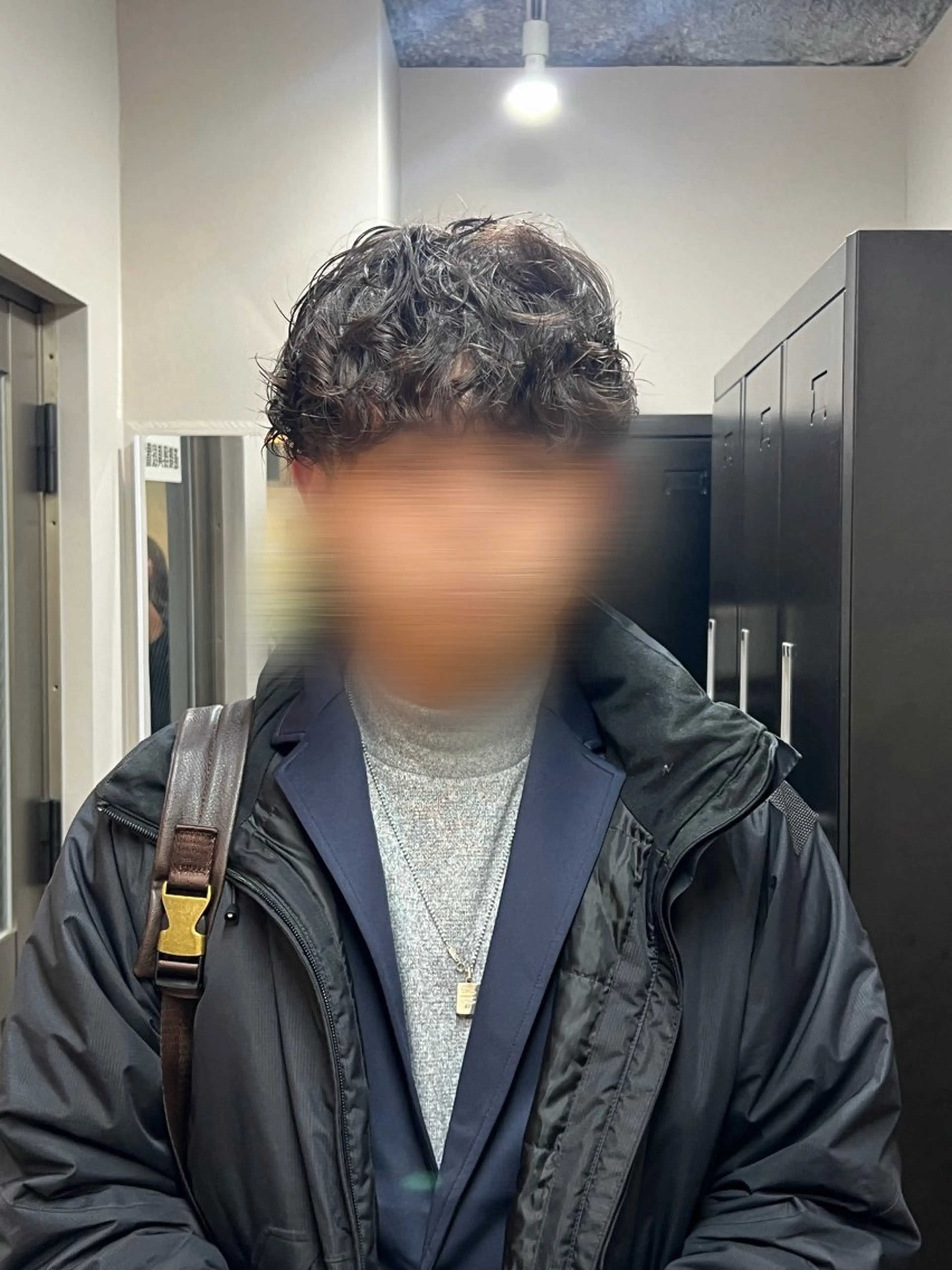 ショート パーマ メンズ カット パーマ フラッグヘアー所属・Asuka ❁⃘のヘアスタイル