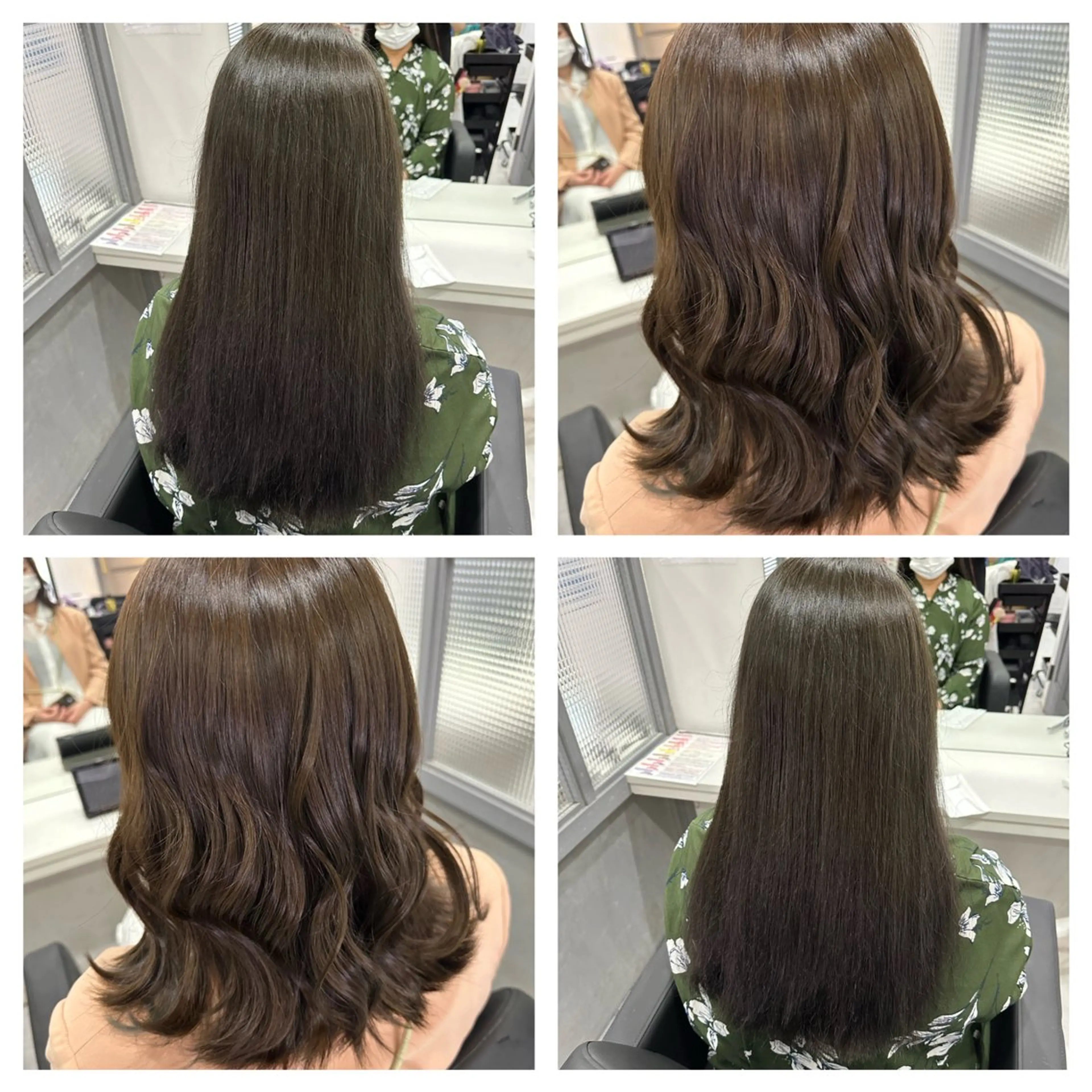 セミロング カラー ヘアアレンジ 🎀推し活ヘアー🎀 Yuuna🐰💖のヘアスタイル