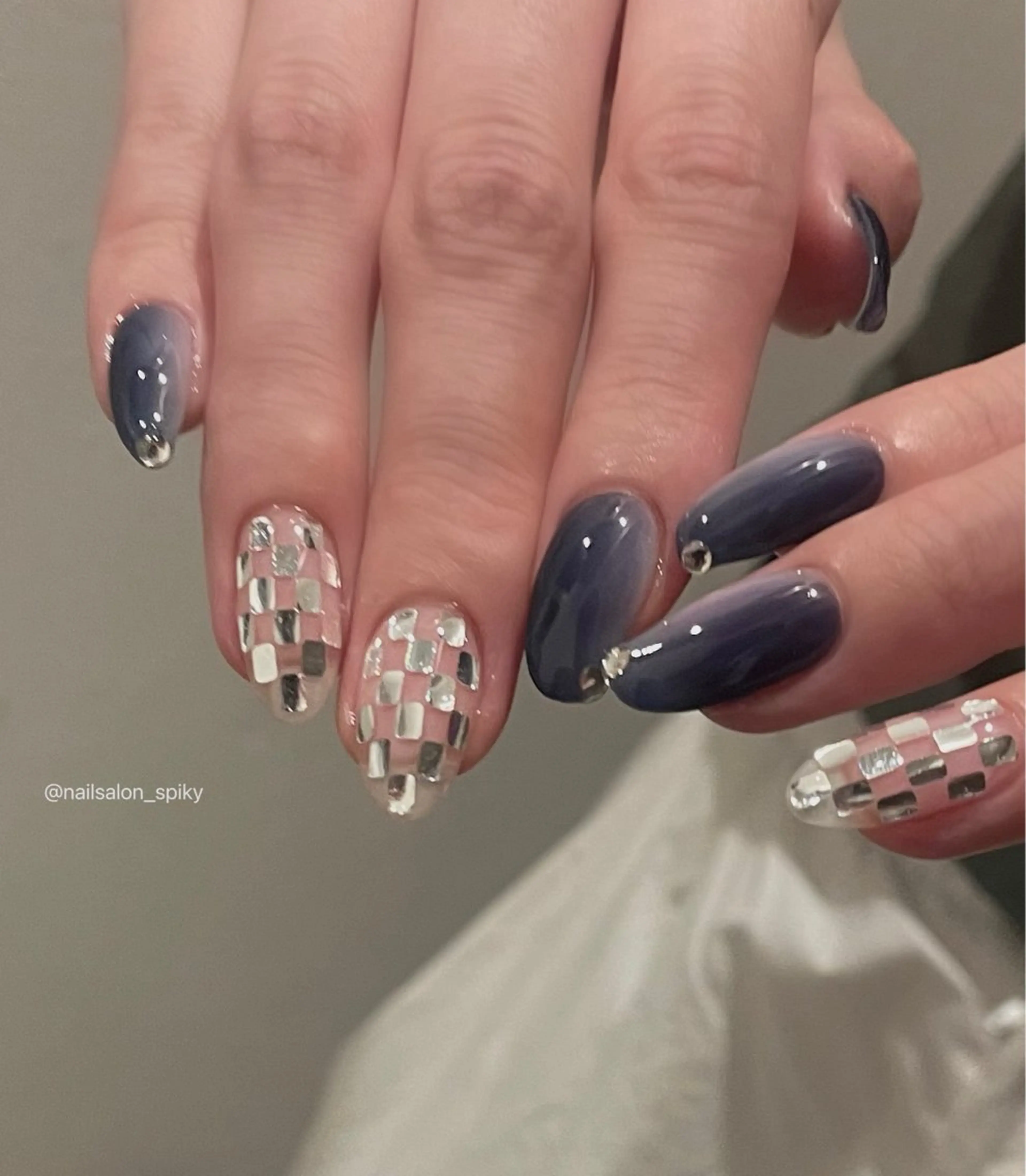 ネイル Spiky とうげ ふうかのネイルデザイン