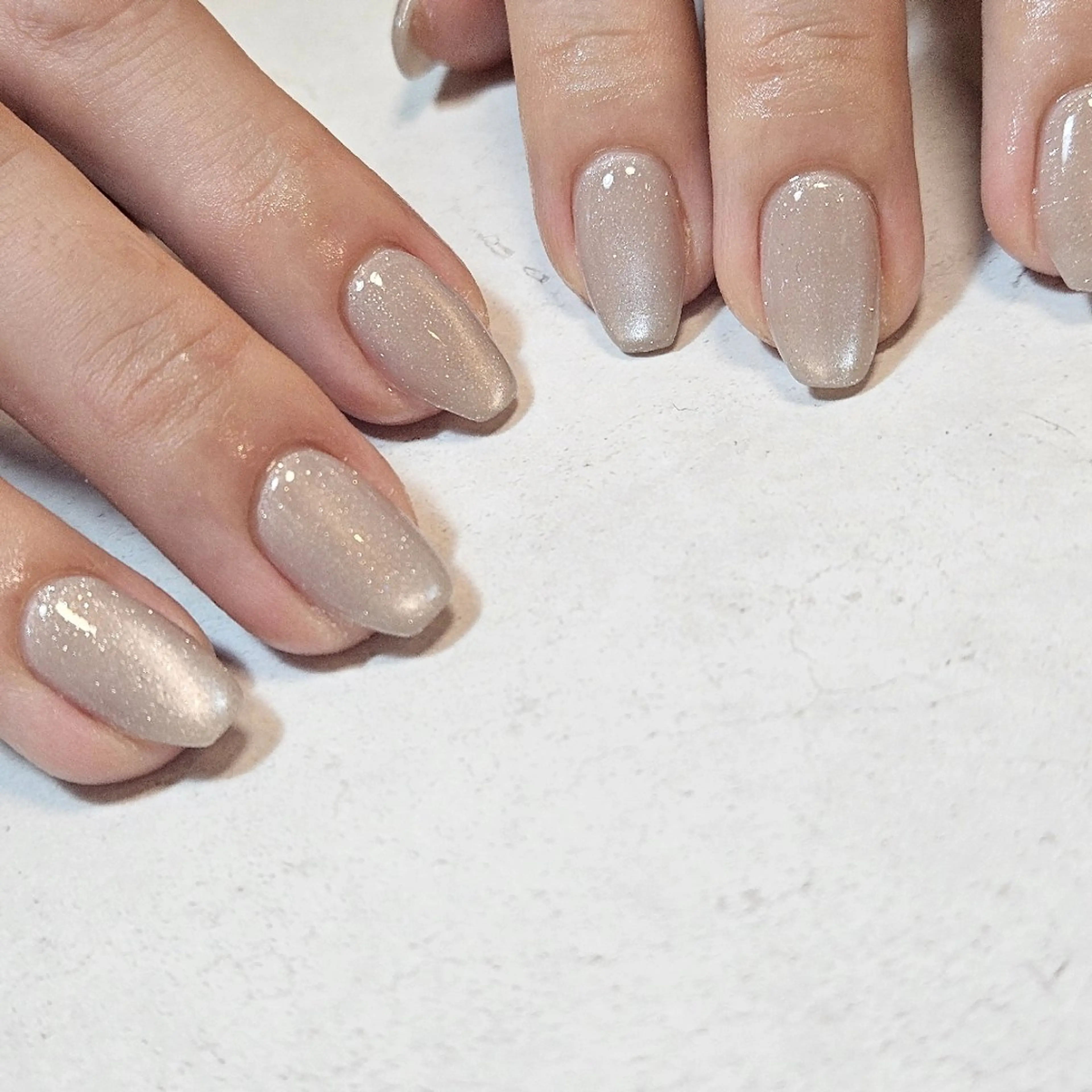 ネイル マグネットネイル オフィスネイル シンプルネイル ハンドネイル Nailsalon manoのネイルデザイン