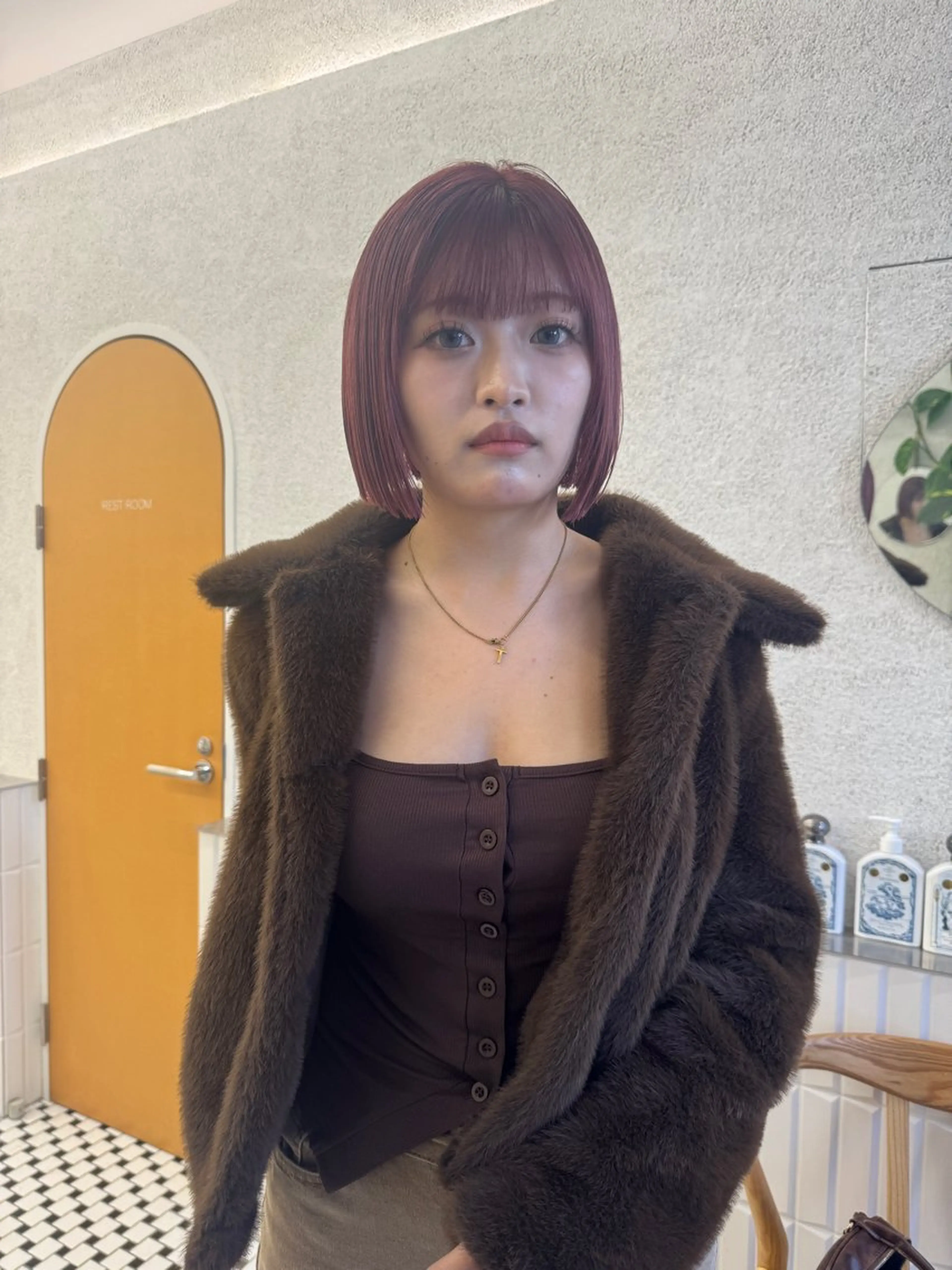 ミディアム カラー カット ヘアカラー トリートメント ralme/sol 髙橋一哉のヘアスタイル