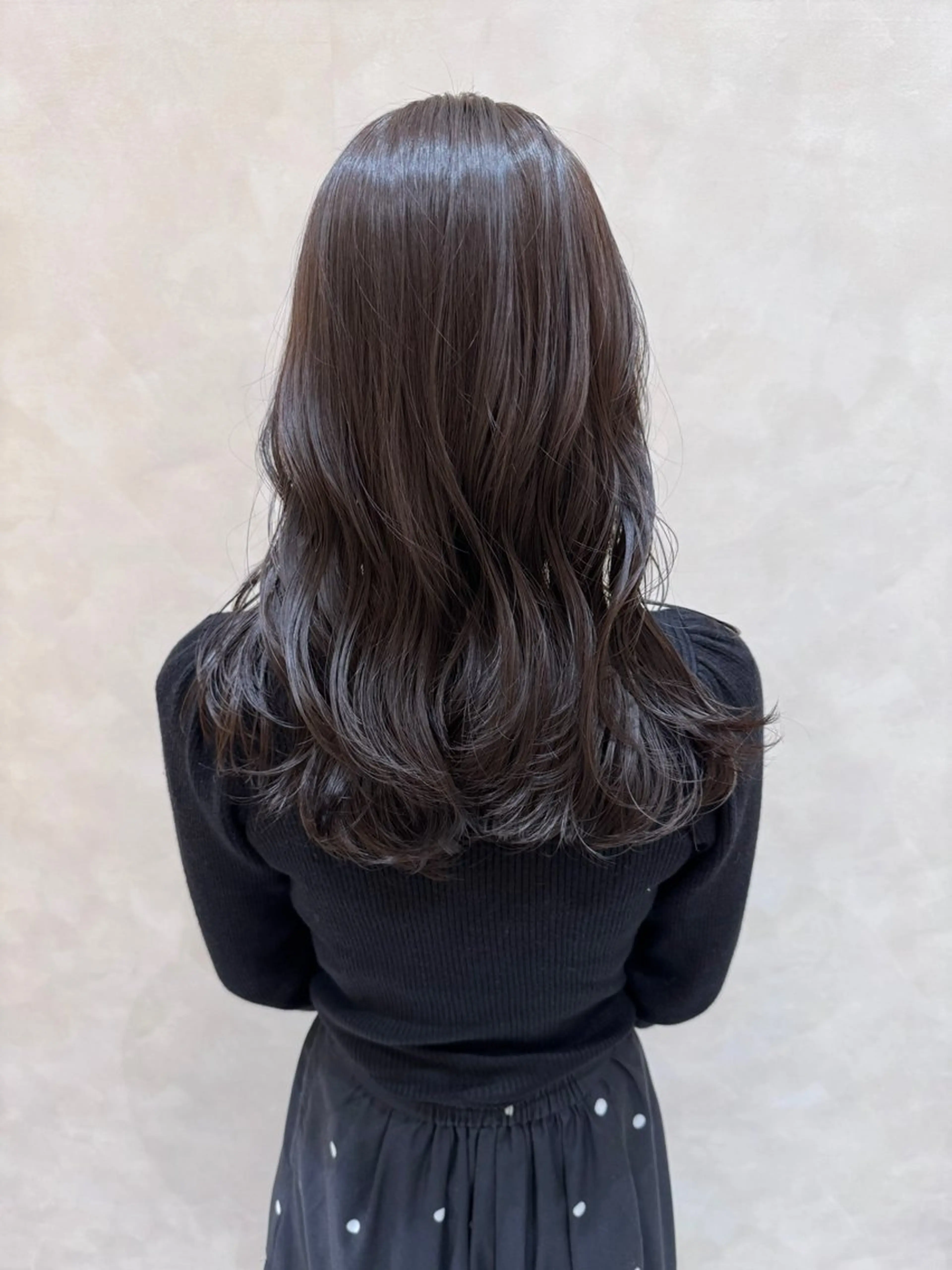 セミロング 酸性ストレート 青木優磨のヘアスタイル