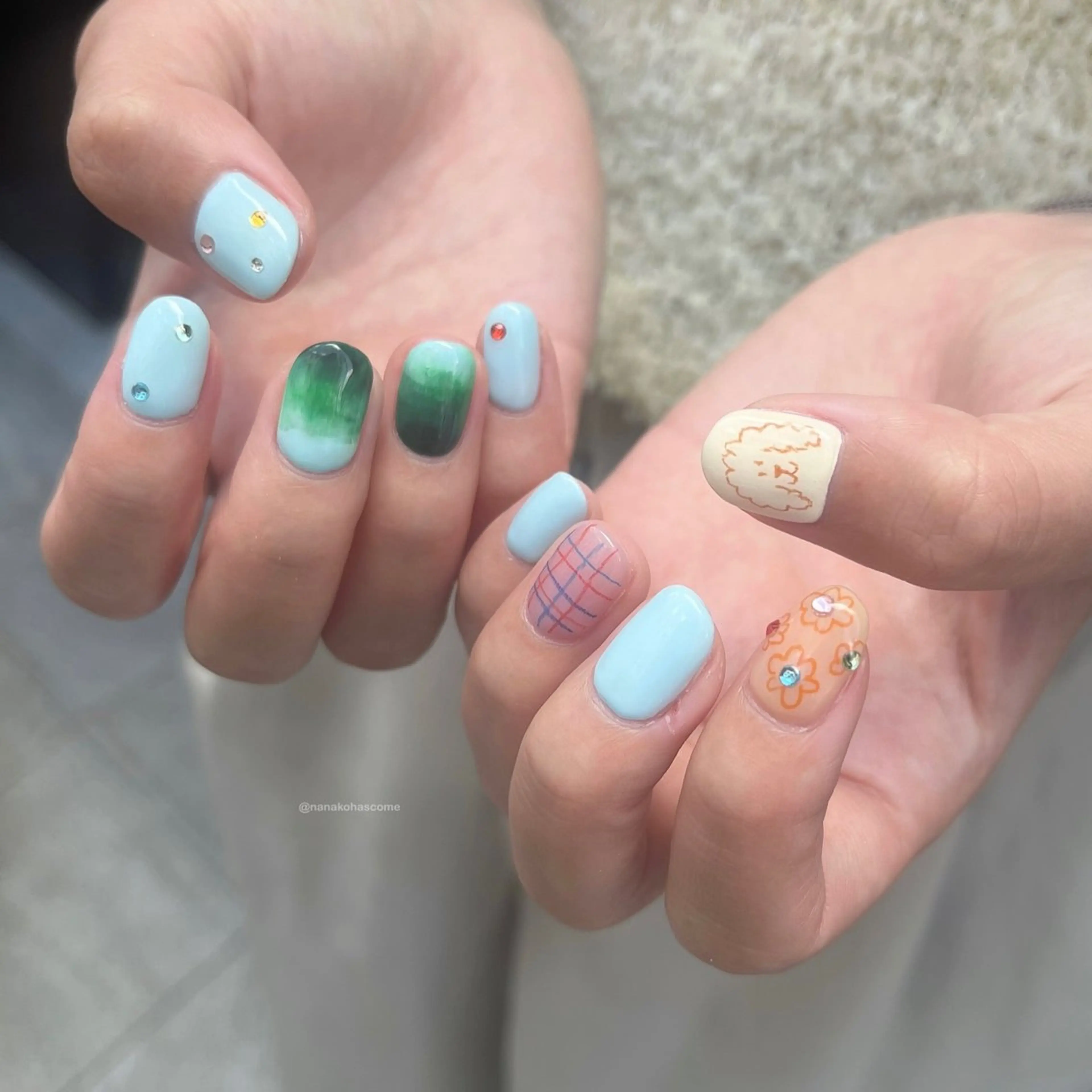 ネイル ハンドネイル VECHIC所属・abe nanakoのネイルデザイン