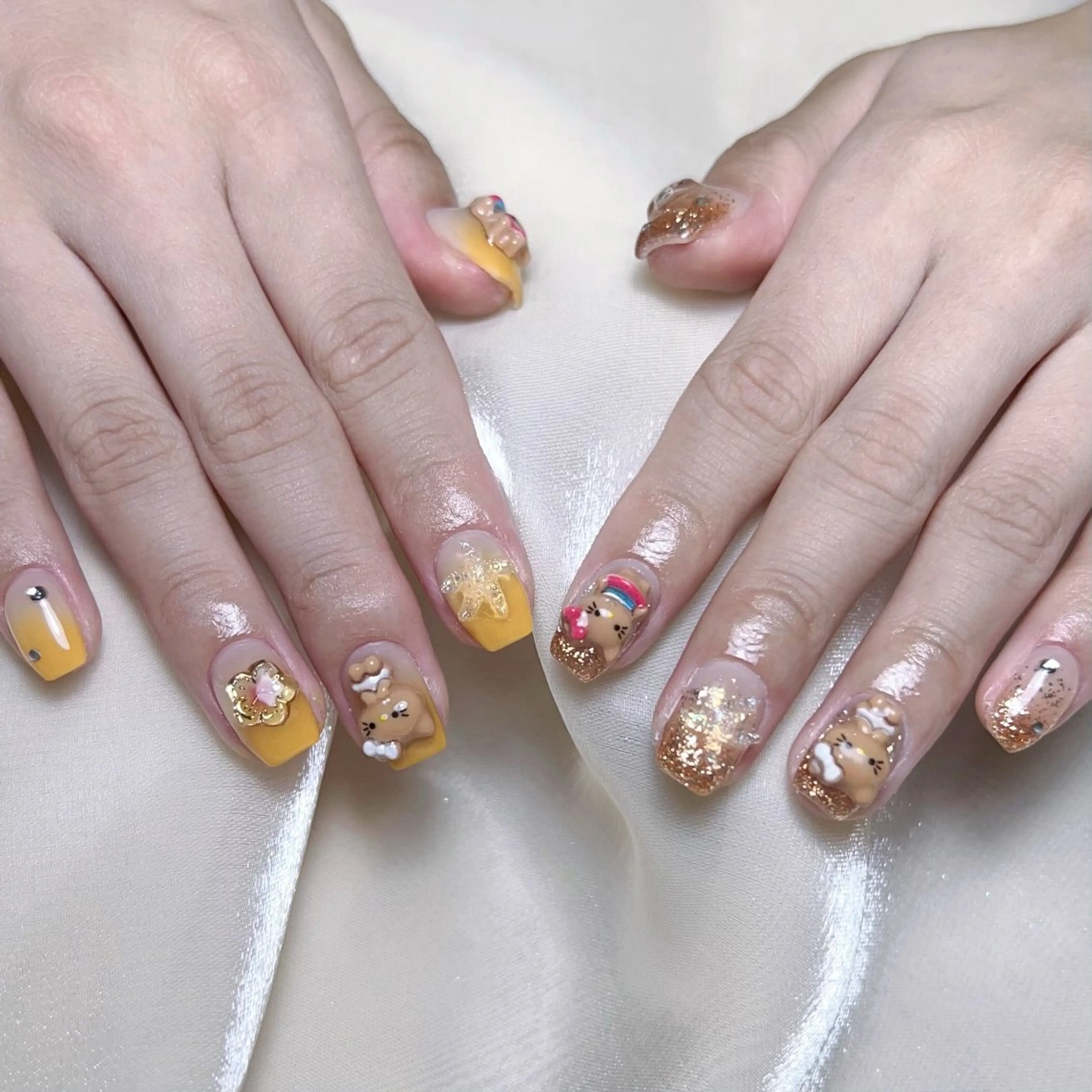 ネイル 持ち込み ハンドネイル NAILサロン 木にいるのネイルデザイン