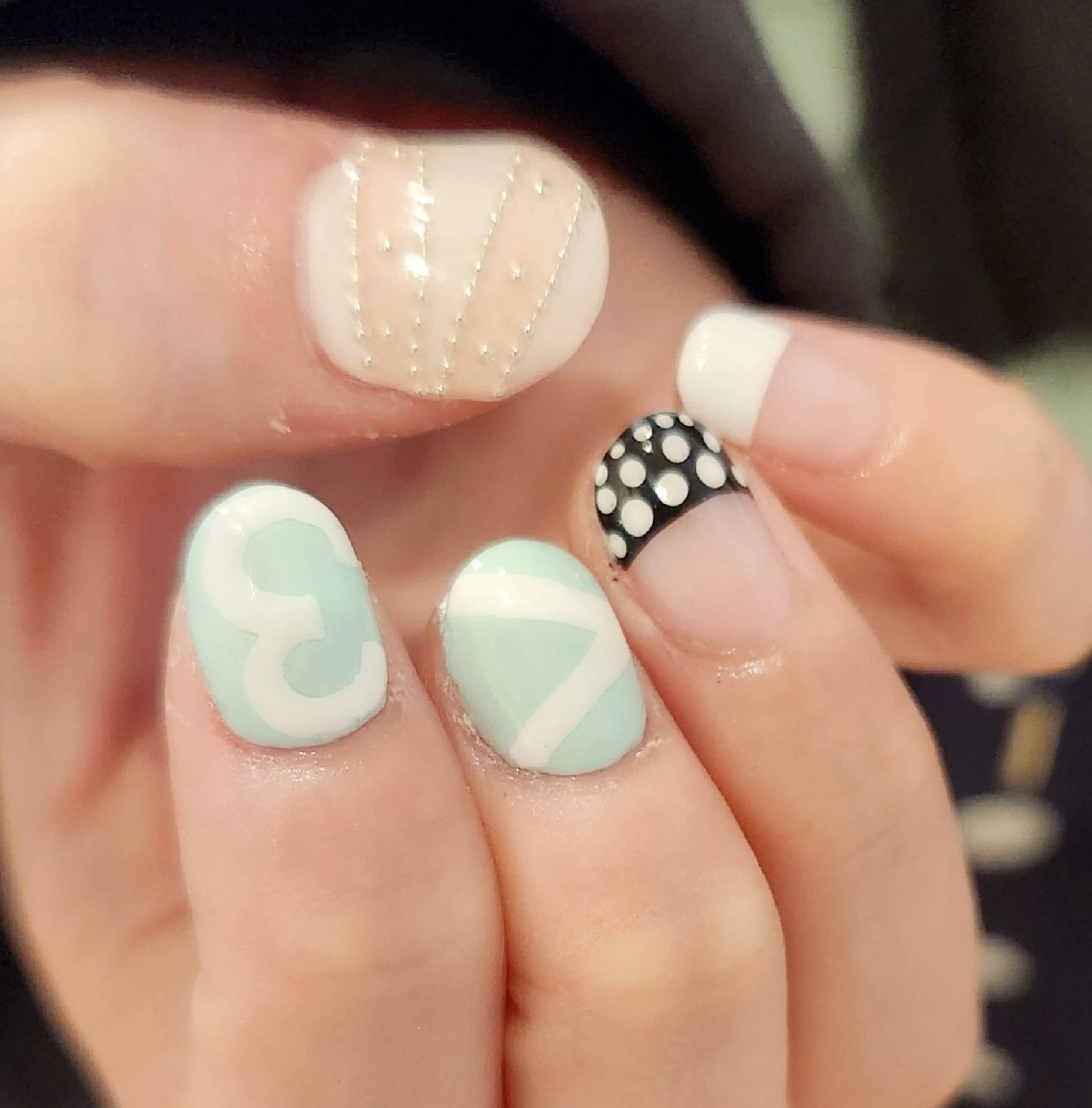 ネイル アートネイル 持ち込み パステルネイル 春ネイル ハンドネイル Bianca名駅店 あゆのネイルデザイン