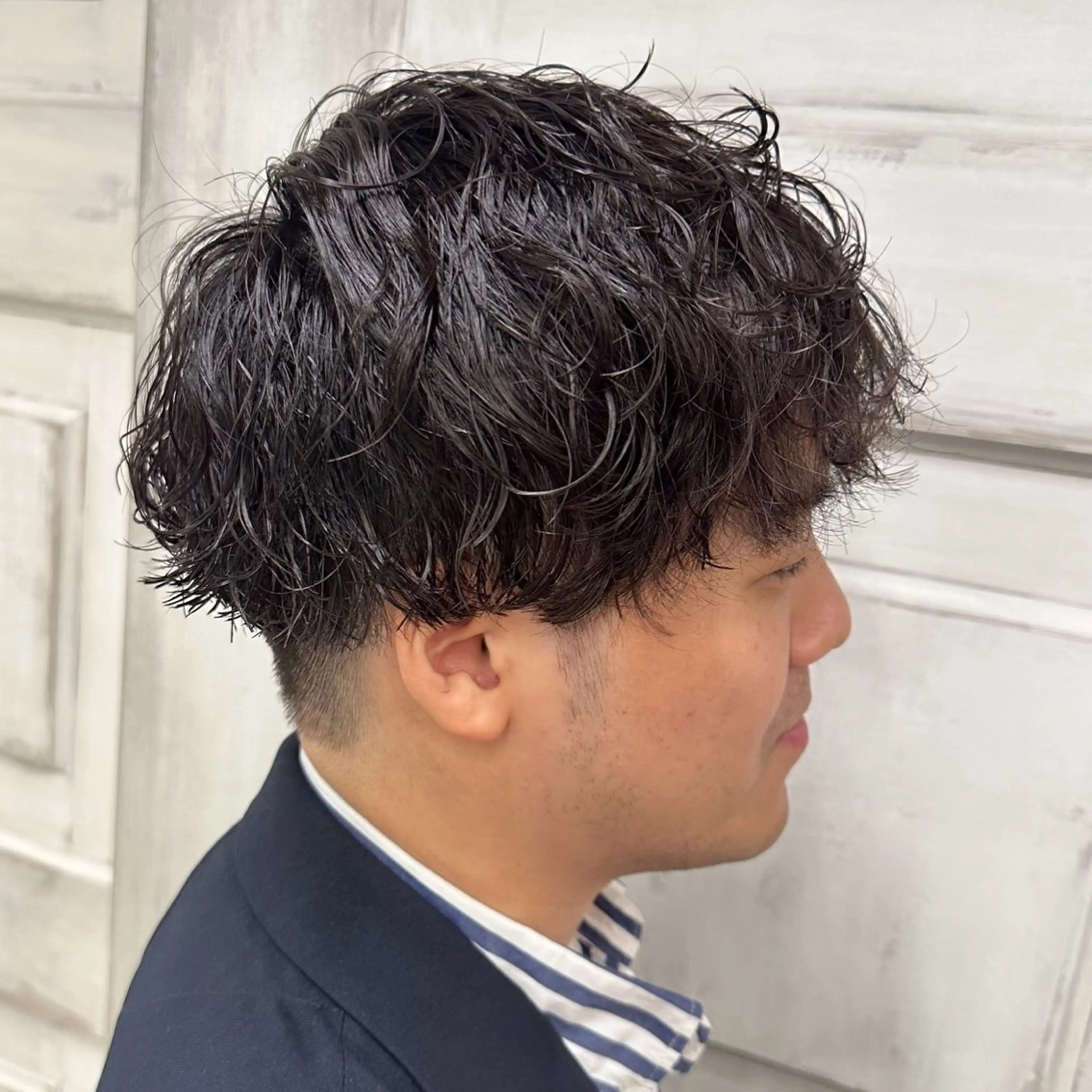 パーマ メンズ メンズパーマ 波巻きパーマ メンズカット/パーマ 👟黒田紗名👟のヘアスタイル