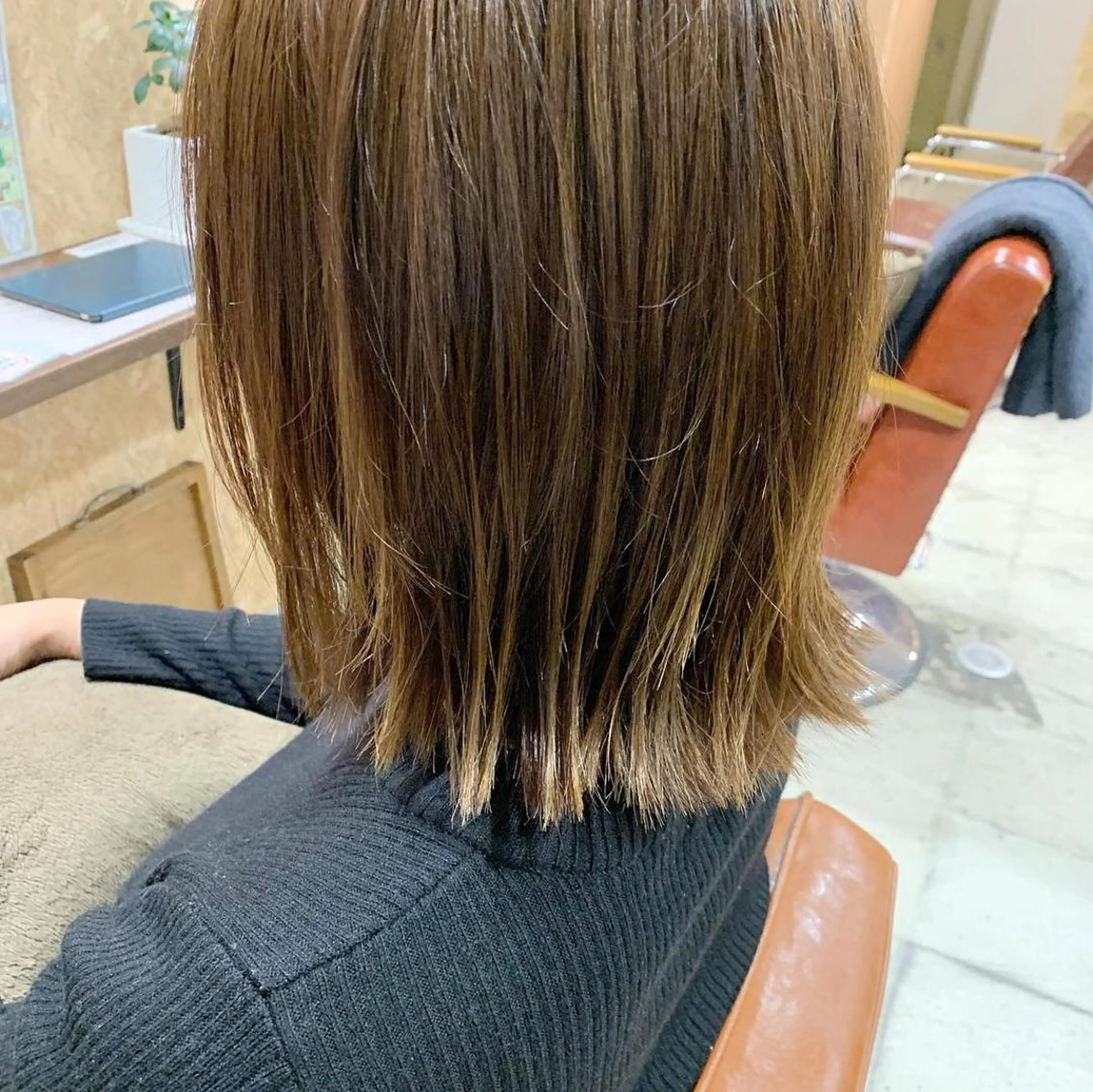 ミディアム カラー niche(ニーチェ)所属・落合 優樹のヘアスタイル