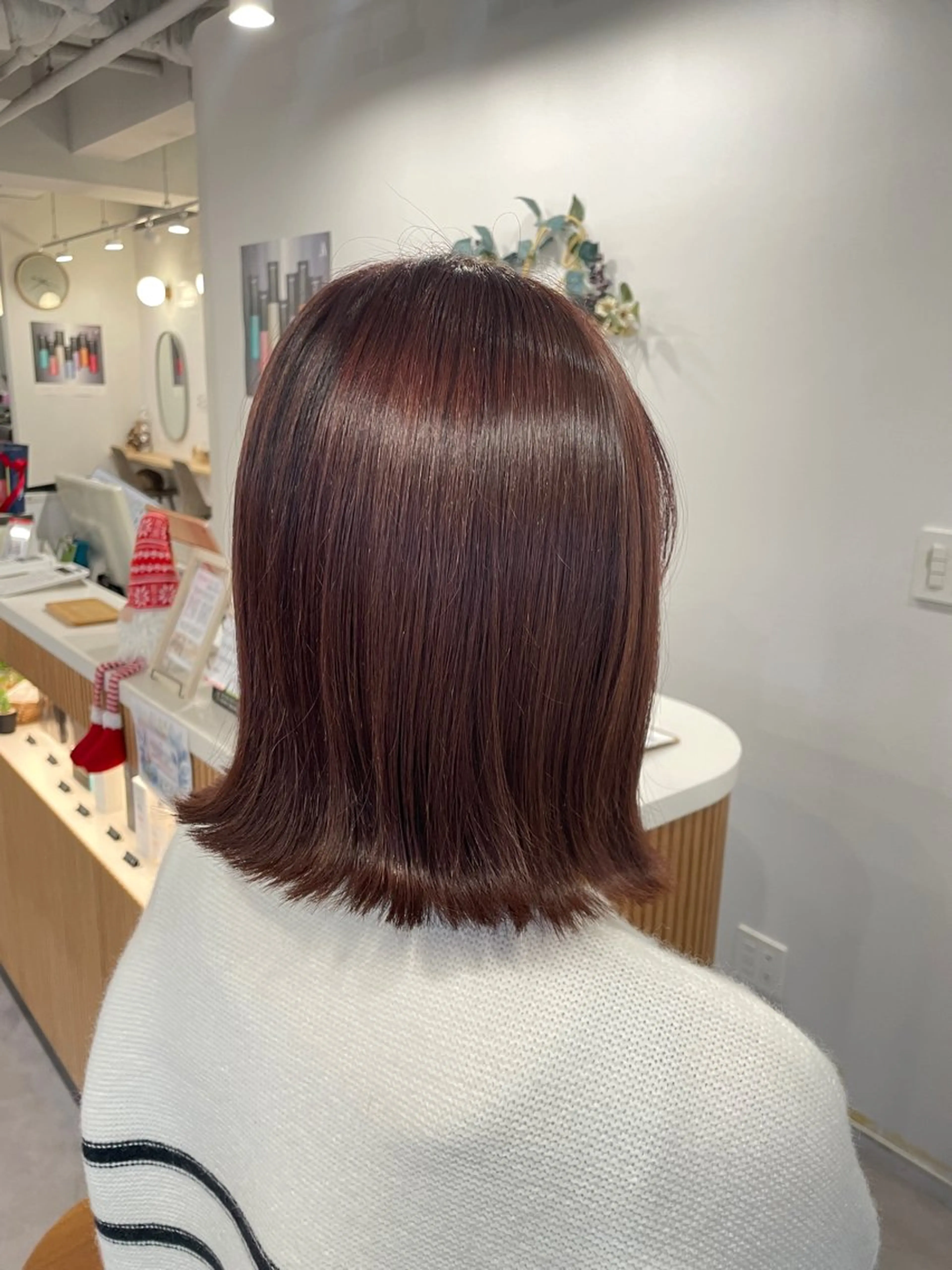 ミディアム カラー SHIAN橋本店 おぐちまほのヘアスタイル