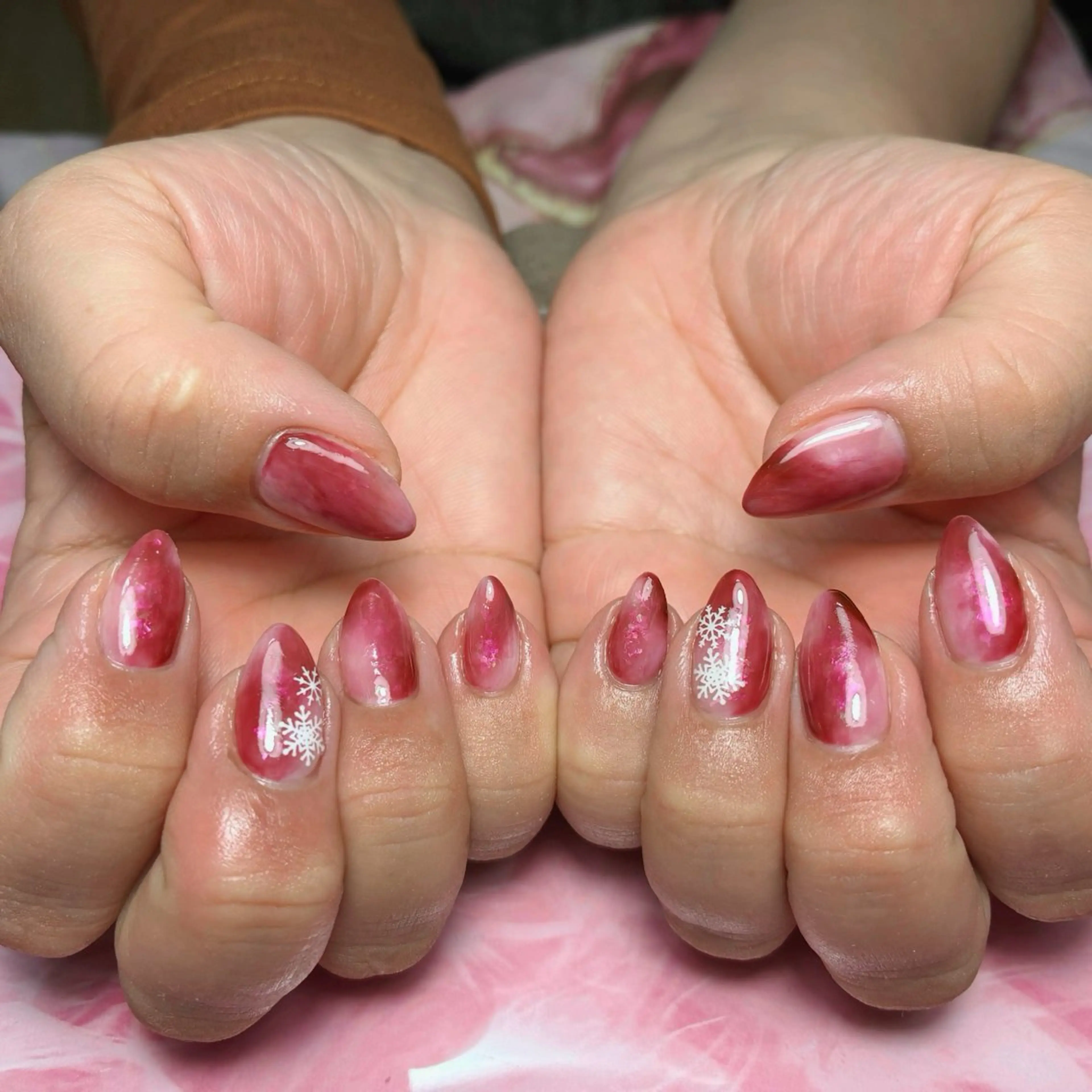 ミディアム ハンドネイル hs nail salonのネイルデザイン