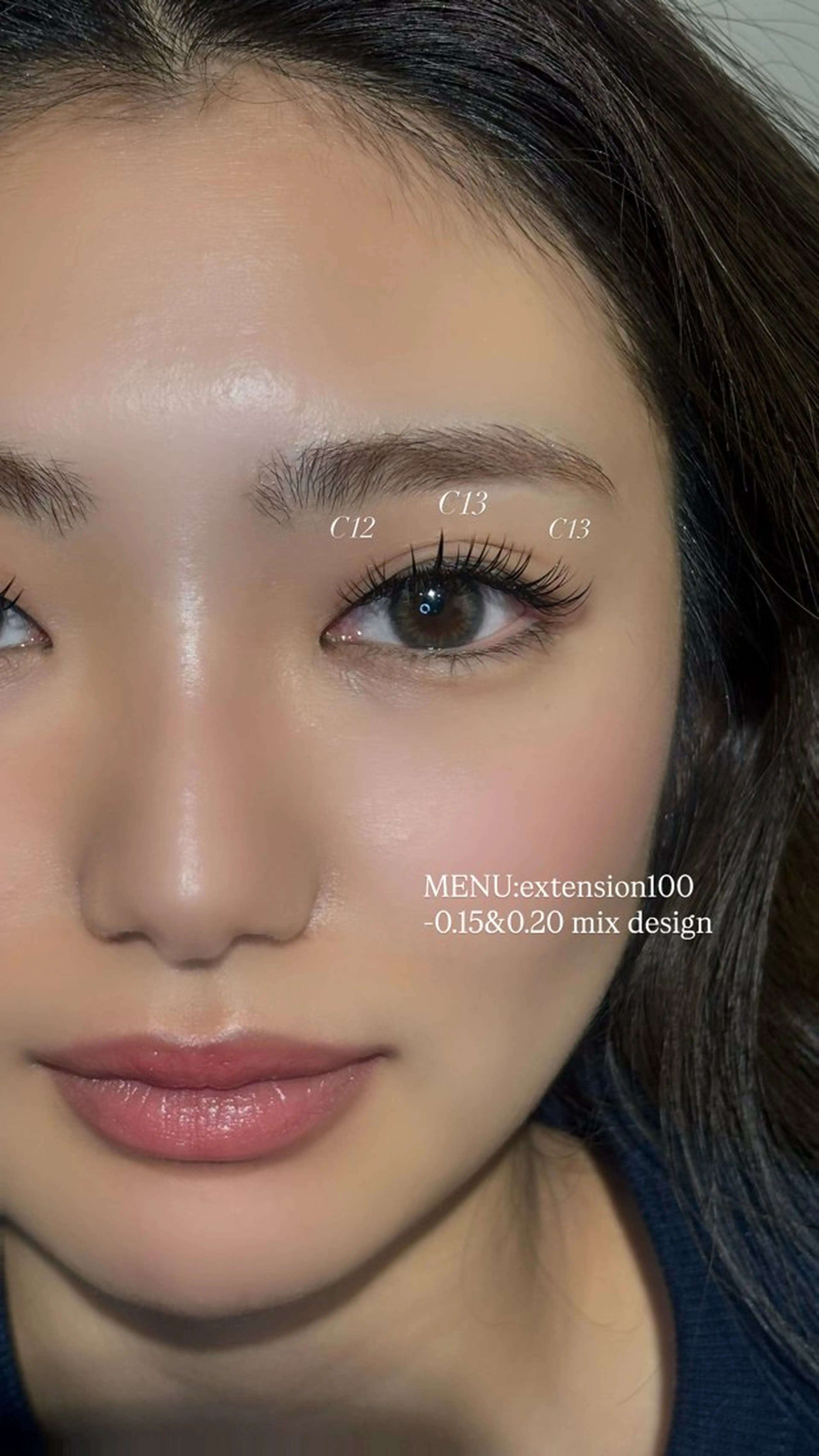 マツエク・マツパ マツエク NORA senaのマツエク・マツパデザイン