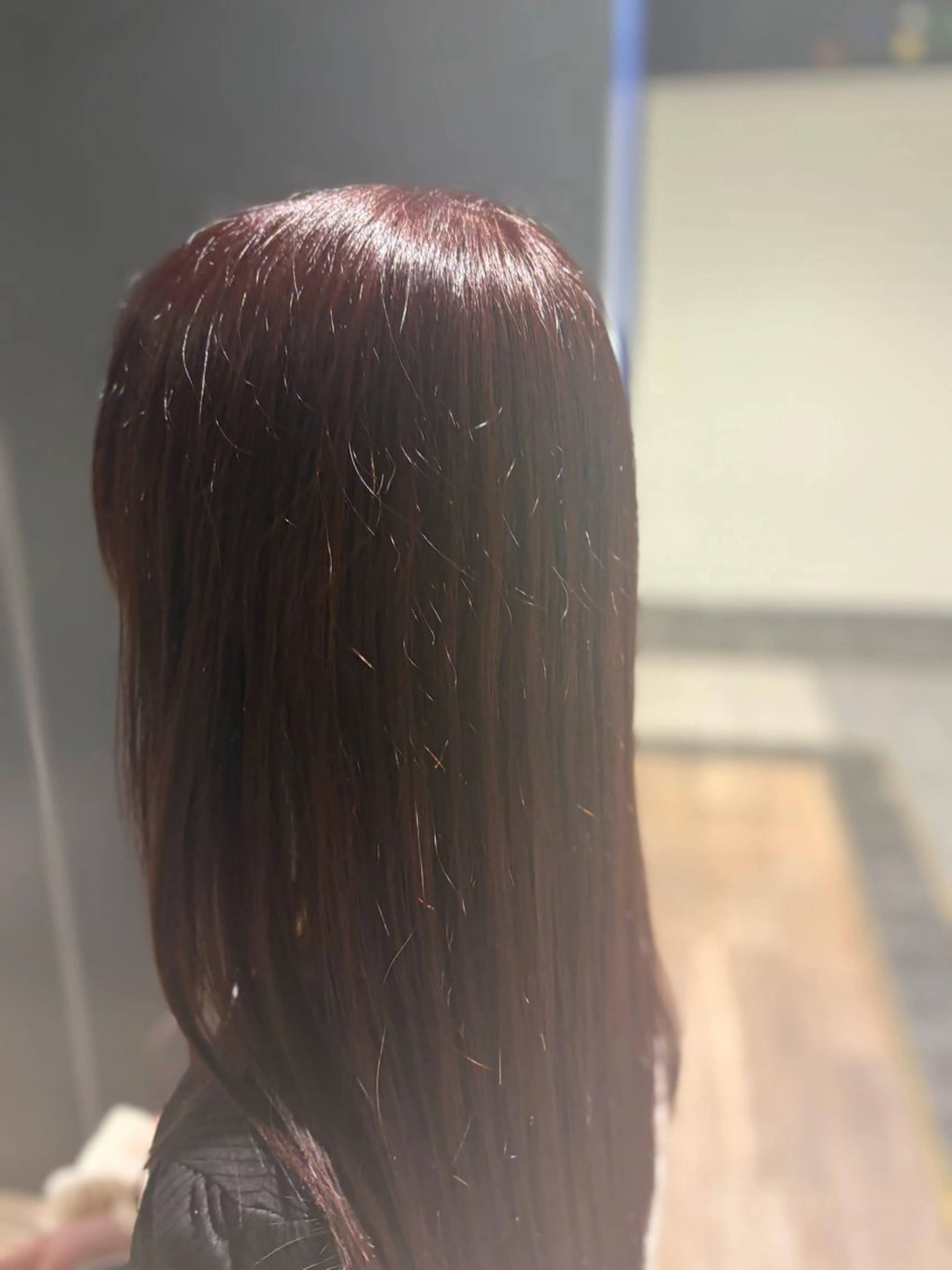 ロング カラー ブラウンカラー ヘアカラー m a o /まつパ/艶カラーのマツエク・マツパデザイン