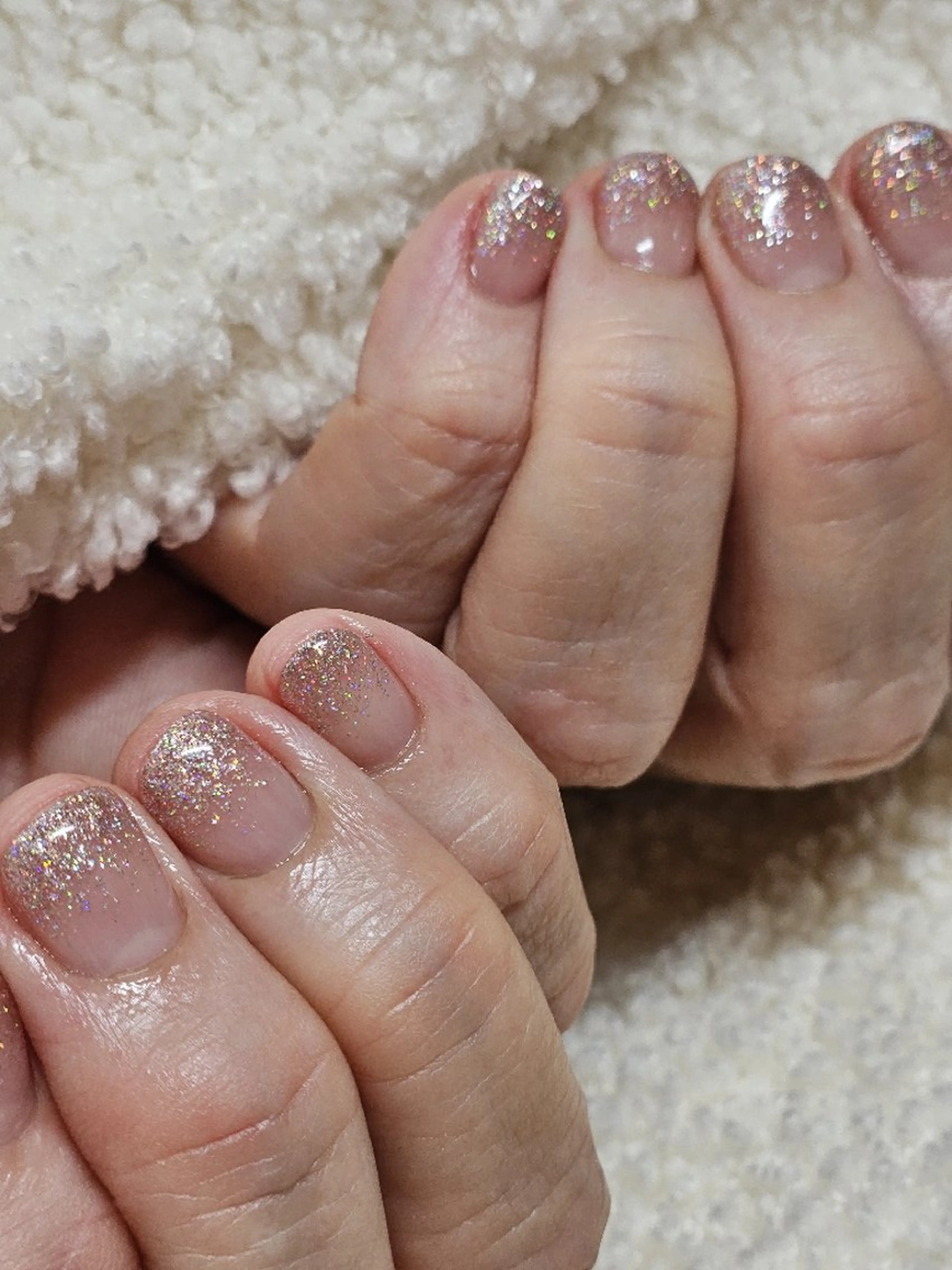 ハンドネイル) シンプルコース💅２色まで可能👌の写真