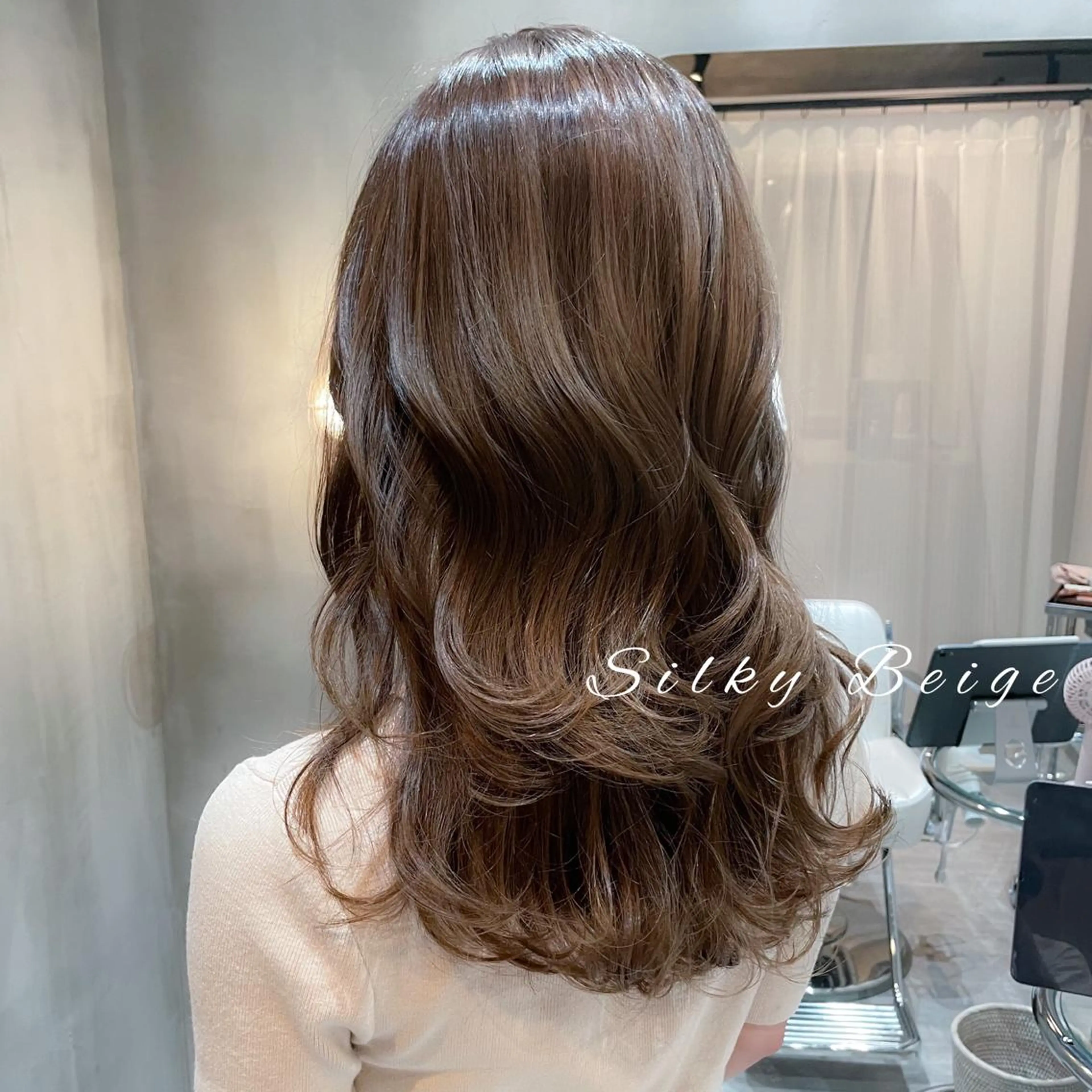 ミディアム LOMA🇰🇷 銀座クボタのヘアスタイル