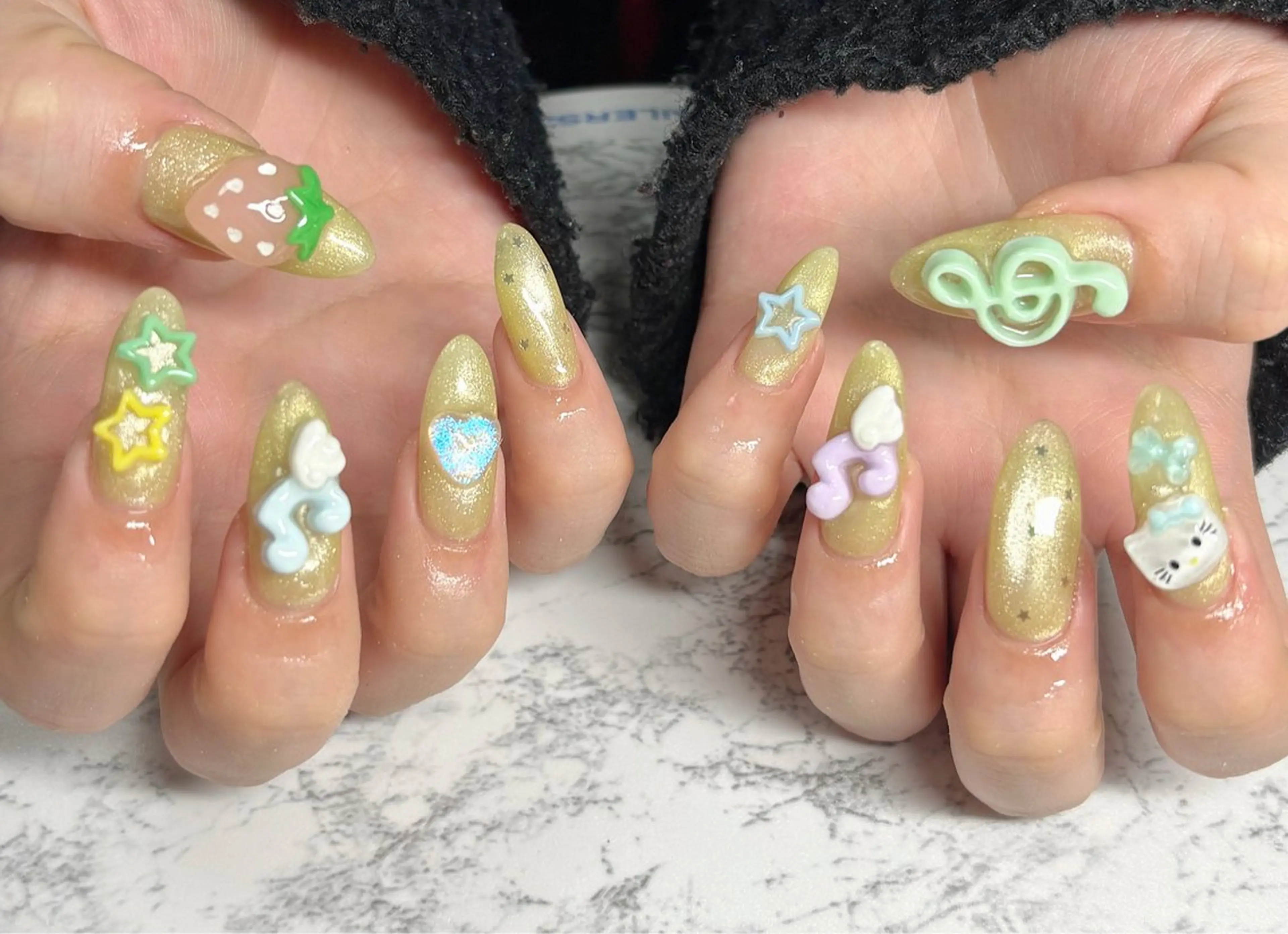 ネイル ハンドネイル 市川駅 ✿中津のネイルデザイン