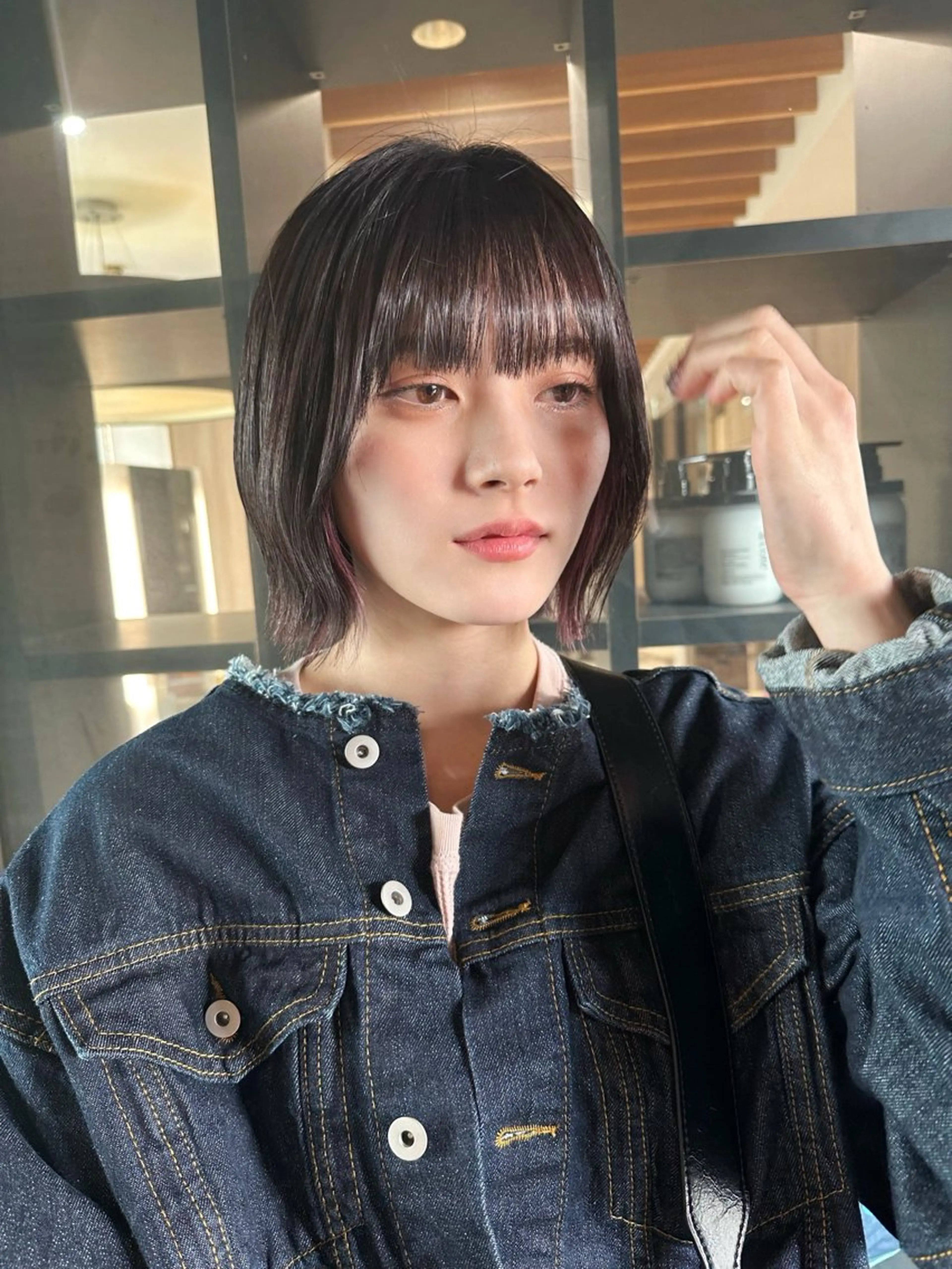 ショート カラー hibiki/セット /透明感カラーのヘアスタイル