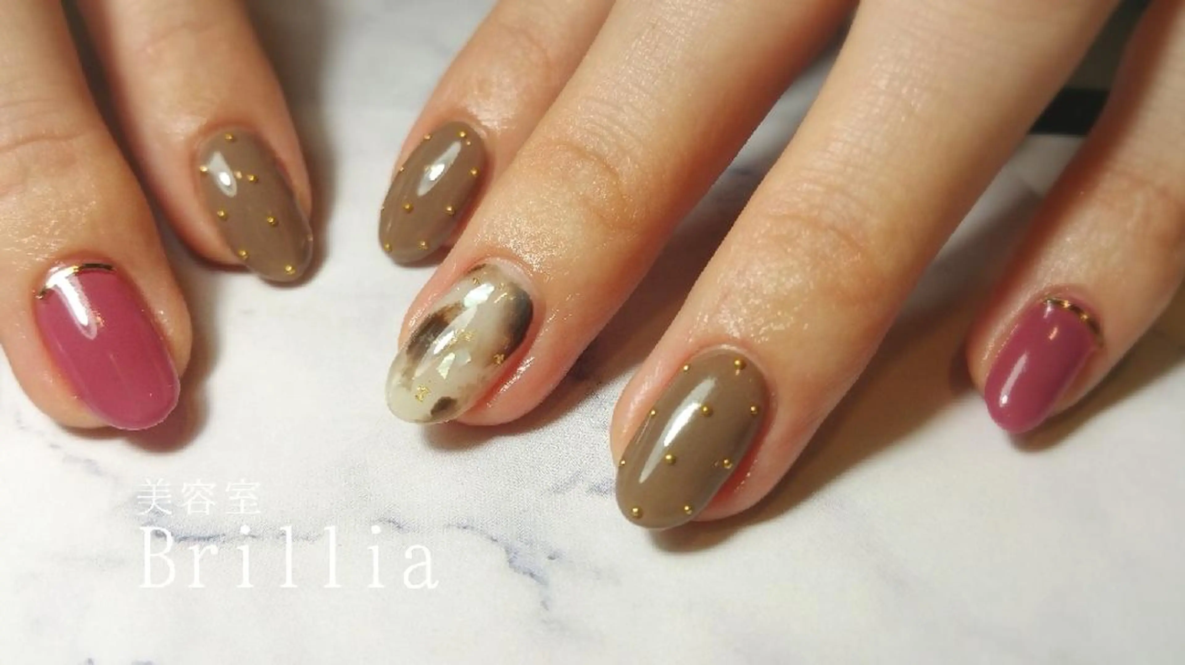 ネイル ハンドネイル 柴田 彩のネイルデザイン