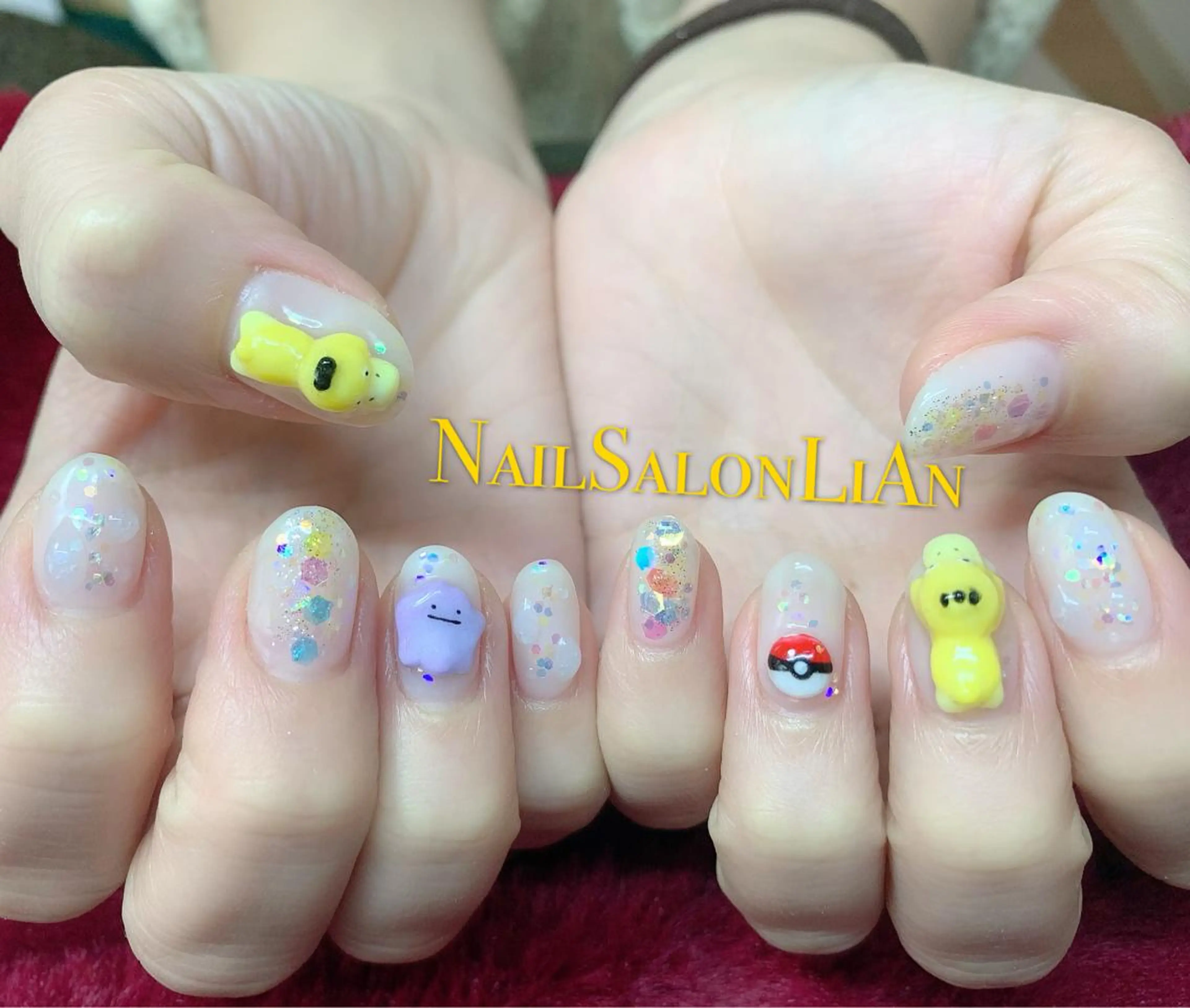 ネイル 持ち込み ハンドネイル NailSalon LiAnのネイルデザイン