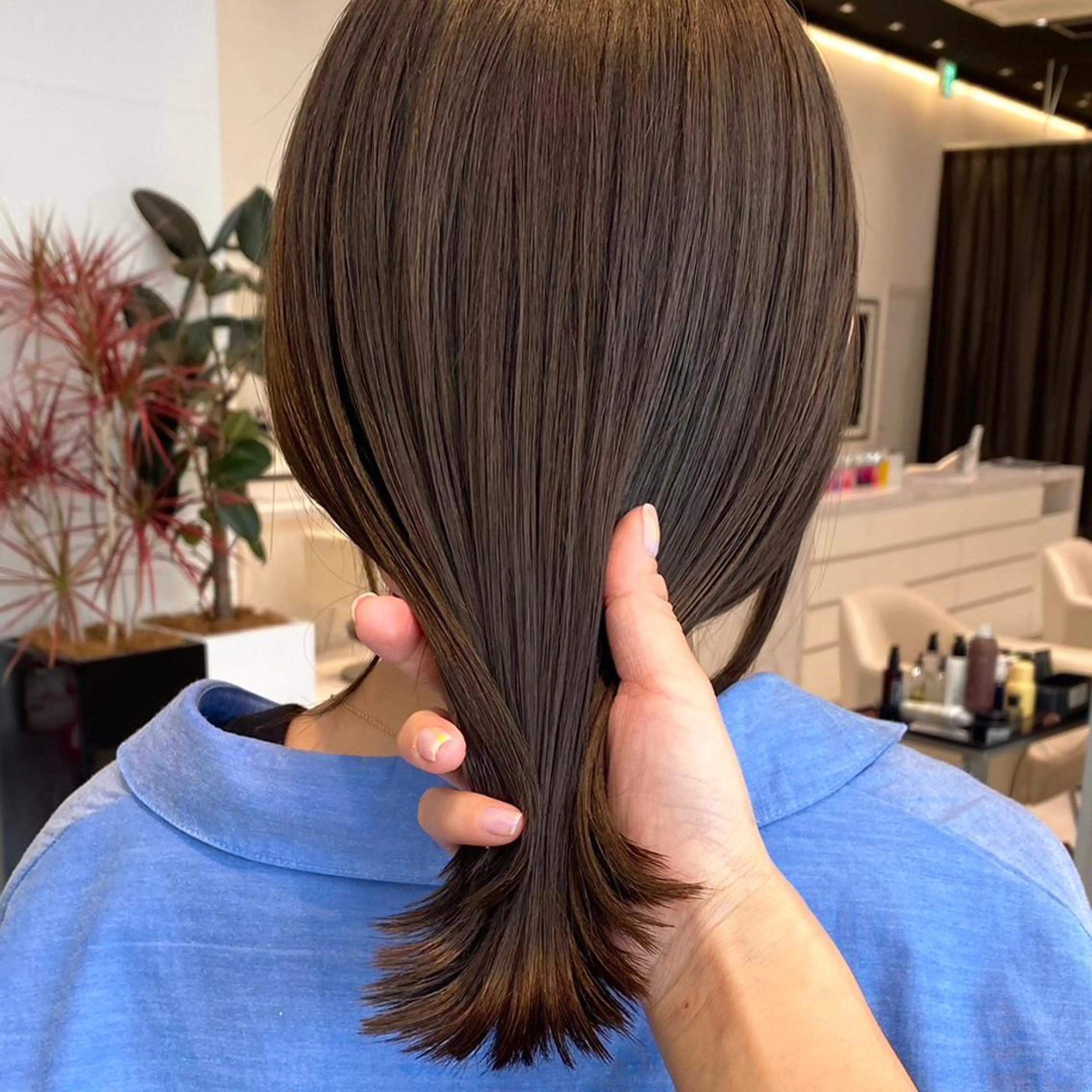 カラー ベージュカラー オリーブベージュ ♡ktwoかな /透明感カラーのヘアスタイル