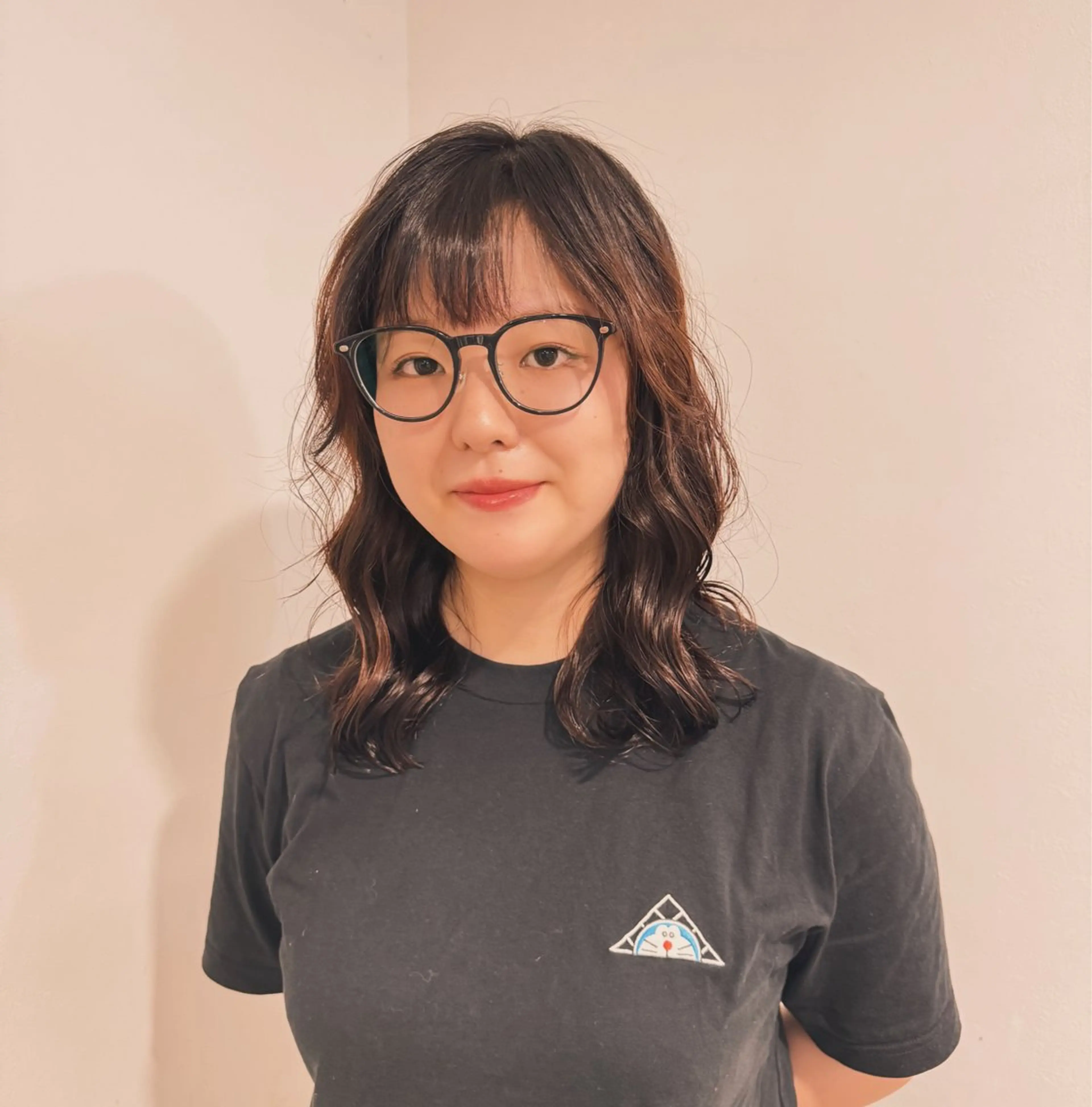 ミディアム パーマ CIEN white所属・パーマモデル募集中 渥美翔人のヘアスタイル