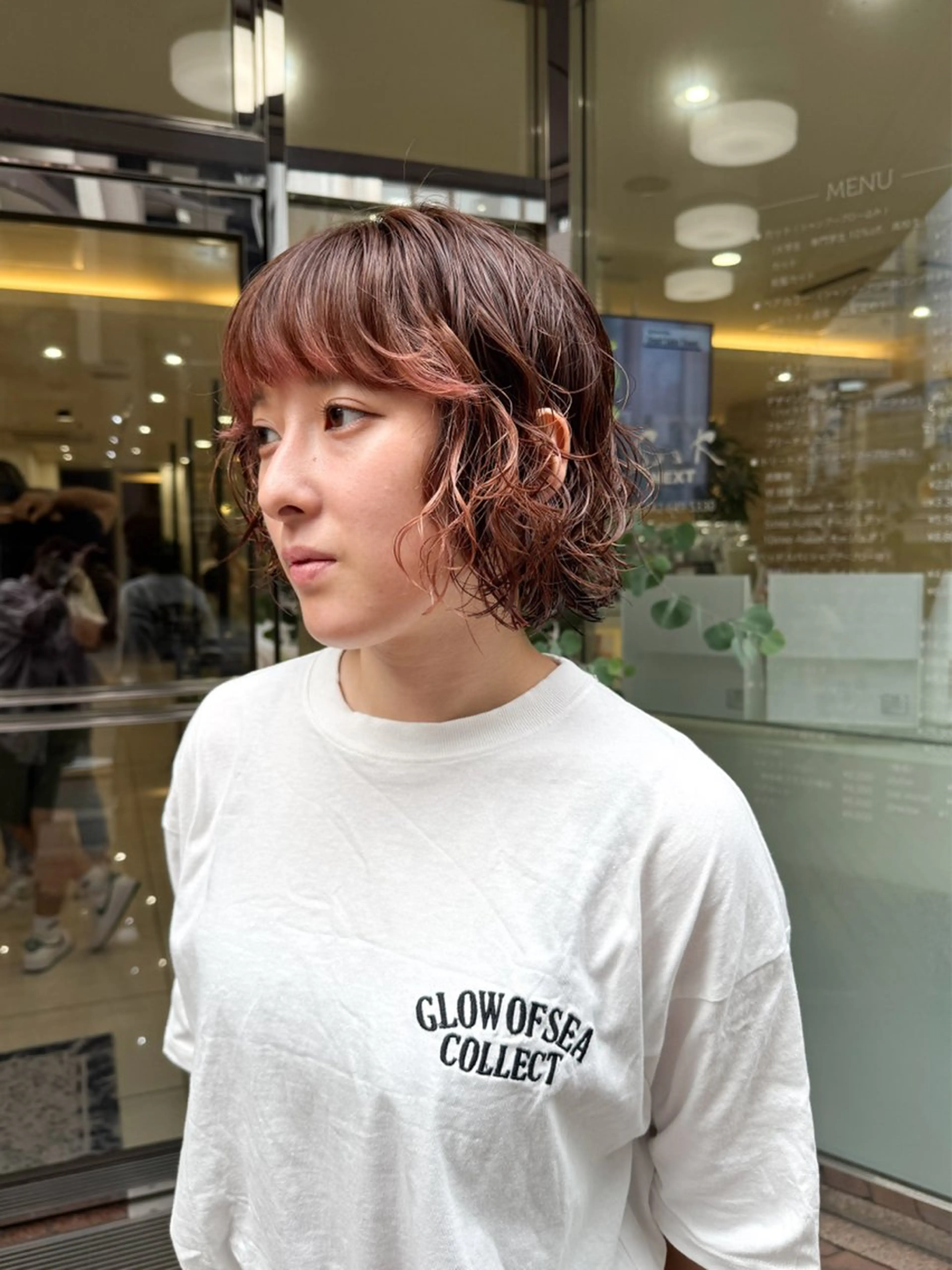 ショート パーマ カット パーマ Seeknext // Rukaのヘアスタイル