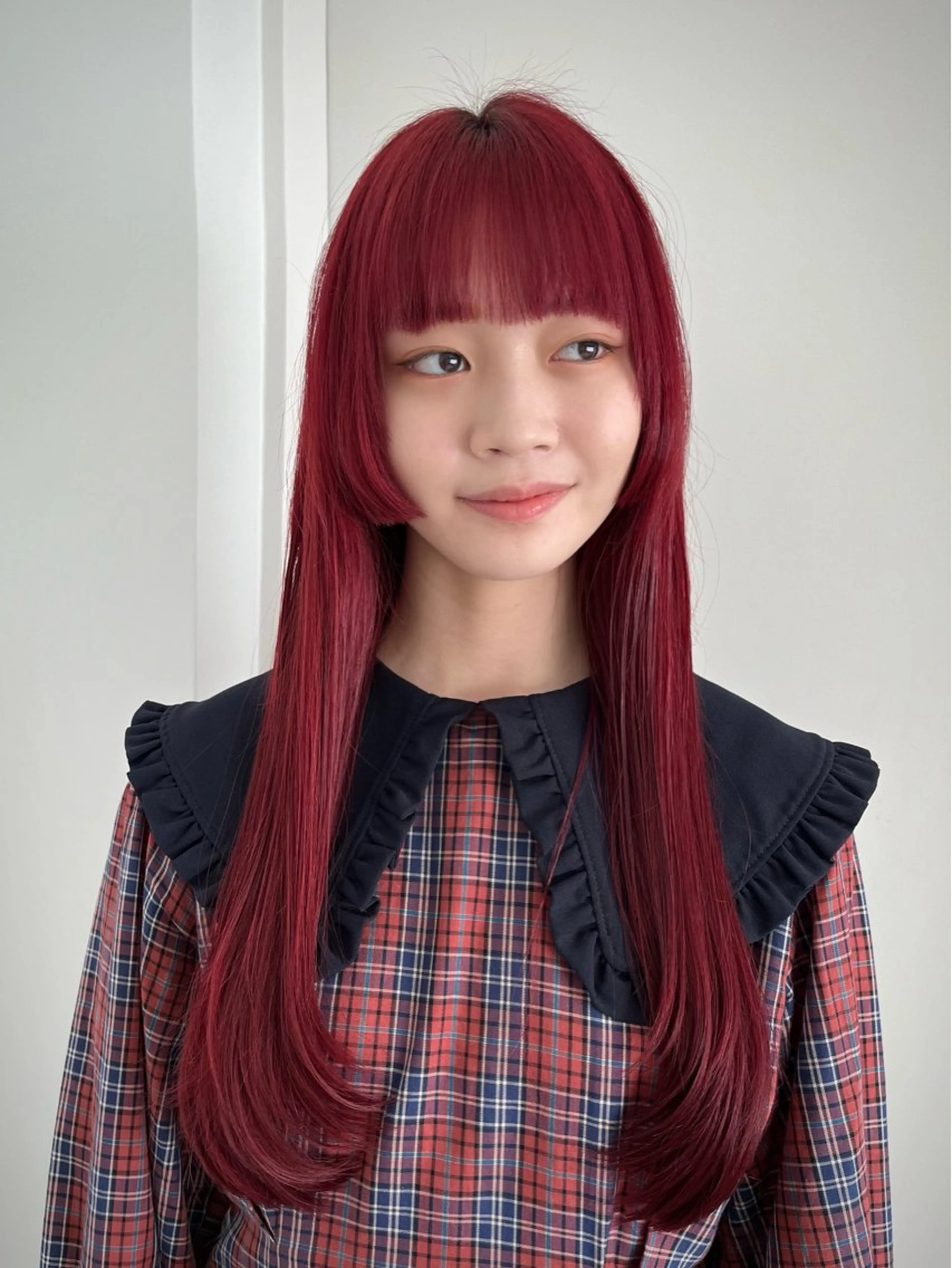 ロング カラー 縮毛矯正/ハイトーン /パーマ/前原汐🎐のヘアスタイル