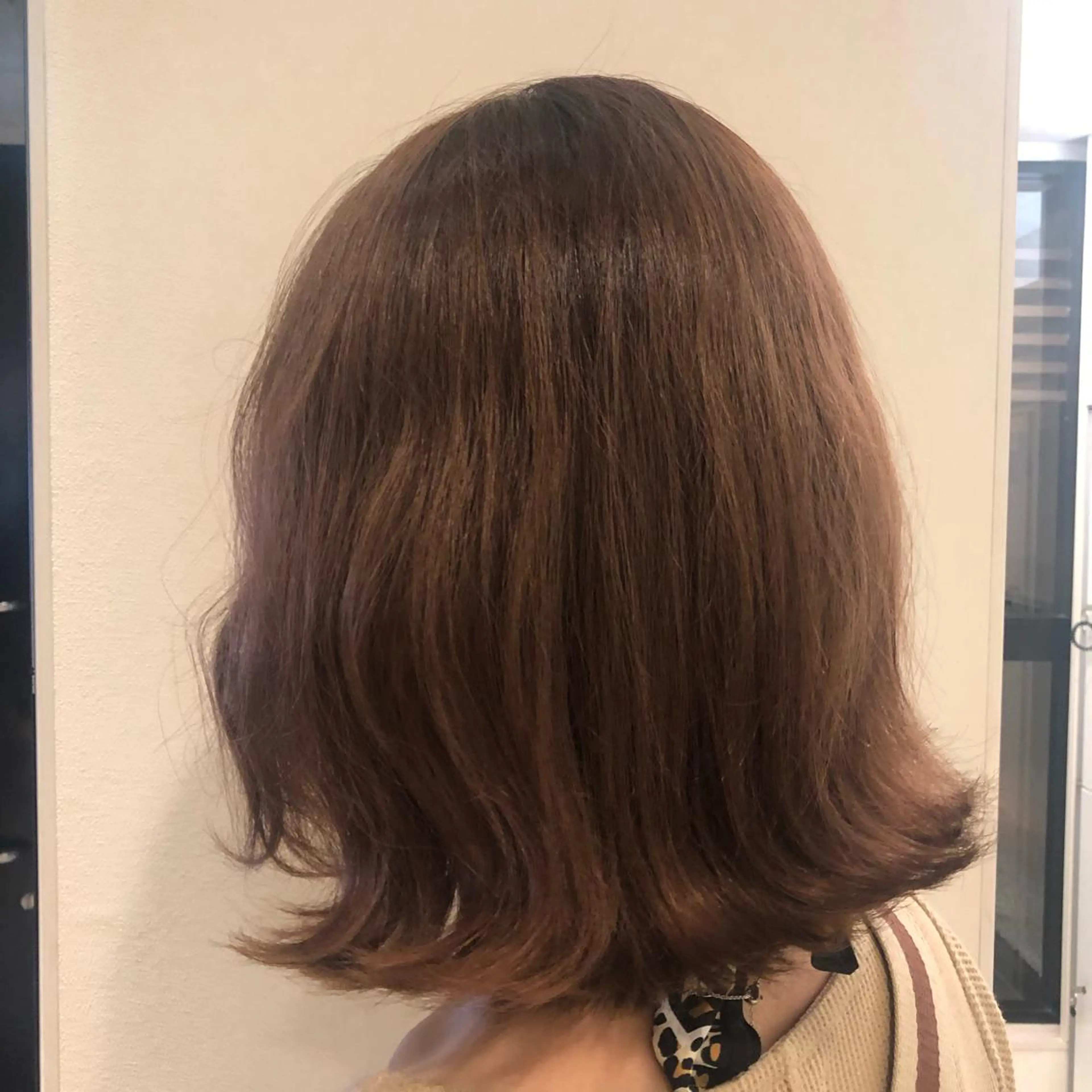 ミディアム 森本　舞✴︎ 似合わせパーマのヘアスタイル