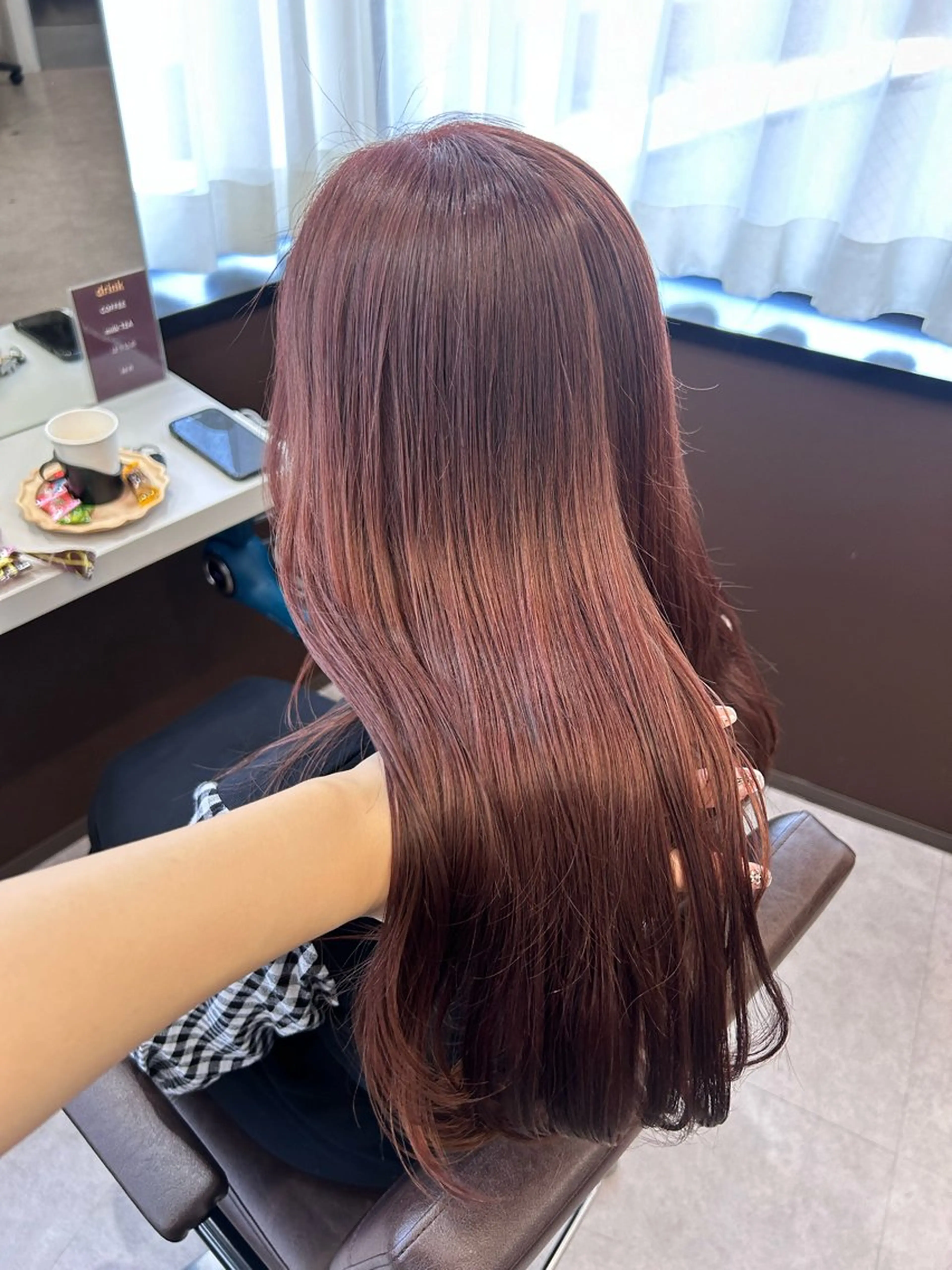 ロング カラー 韓国×髪質改善カラー 💎hinaのヘアスタイル