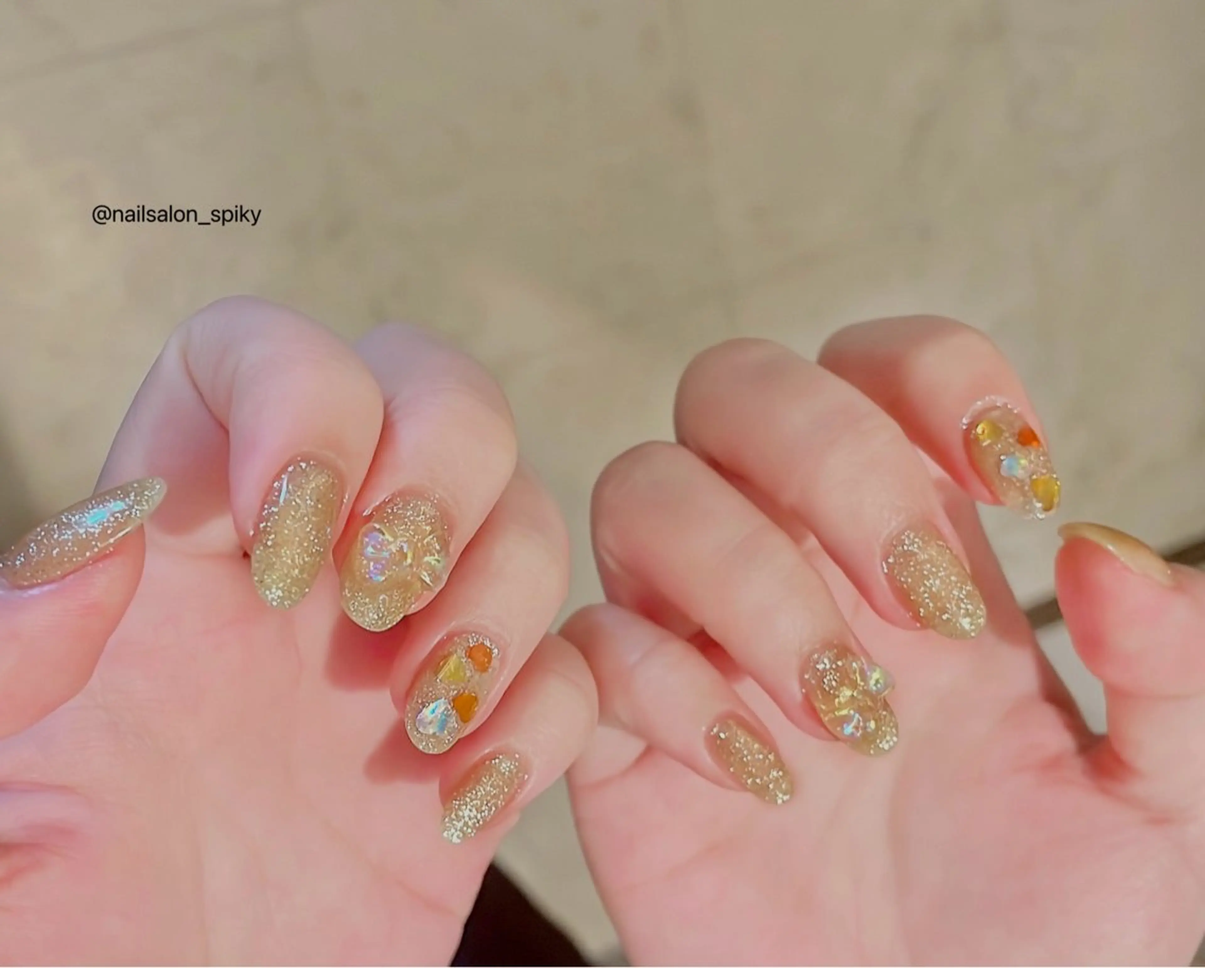 ネイル Spiky とうげ ふうかのネイルデザイン