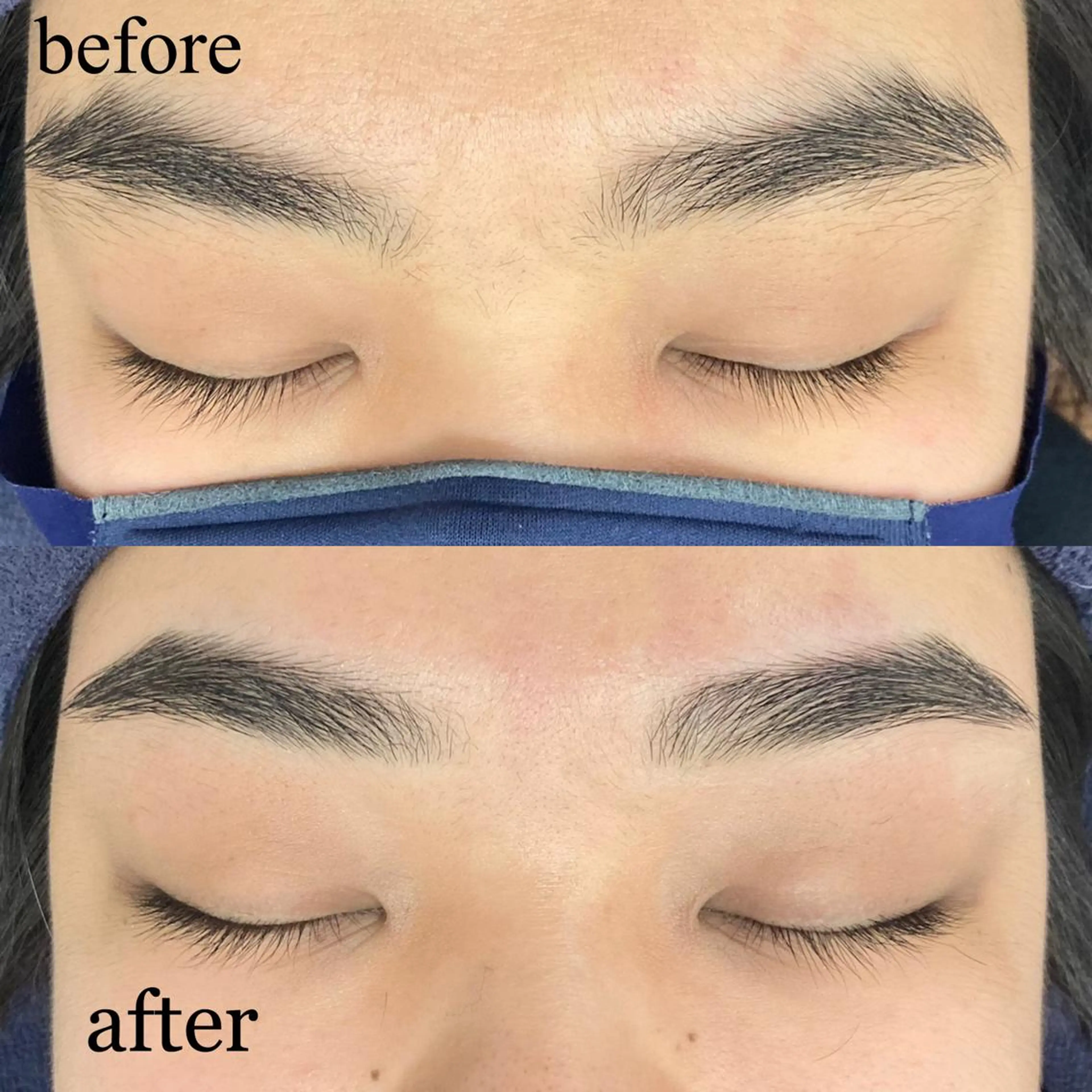 【メンズ】黄金比★美眉アイブロウwax🌈💕 ※2週間以上生やして下さい《土日祝+300円》の写真