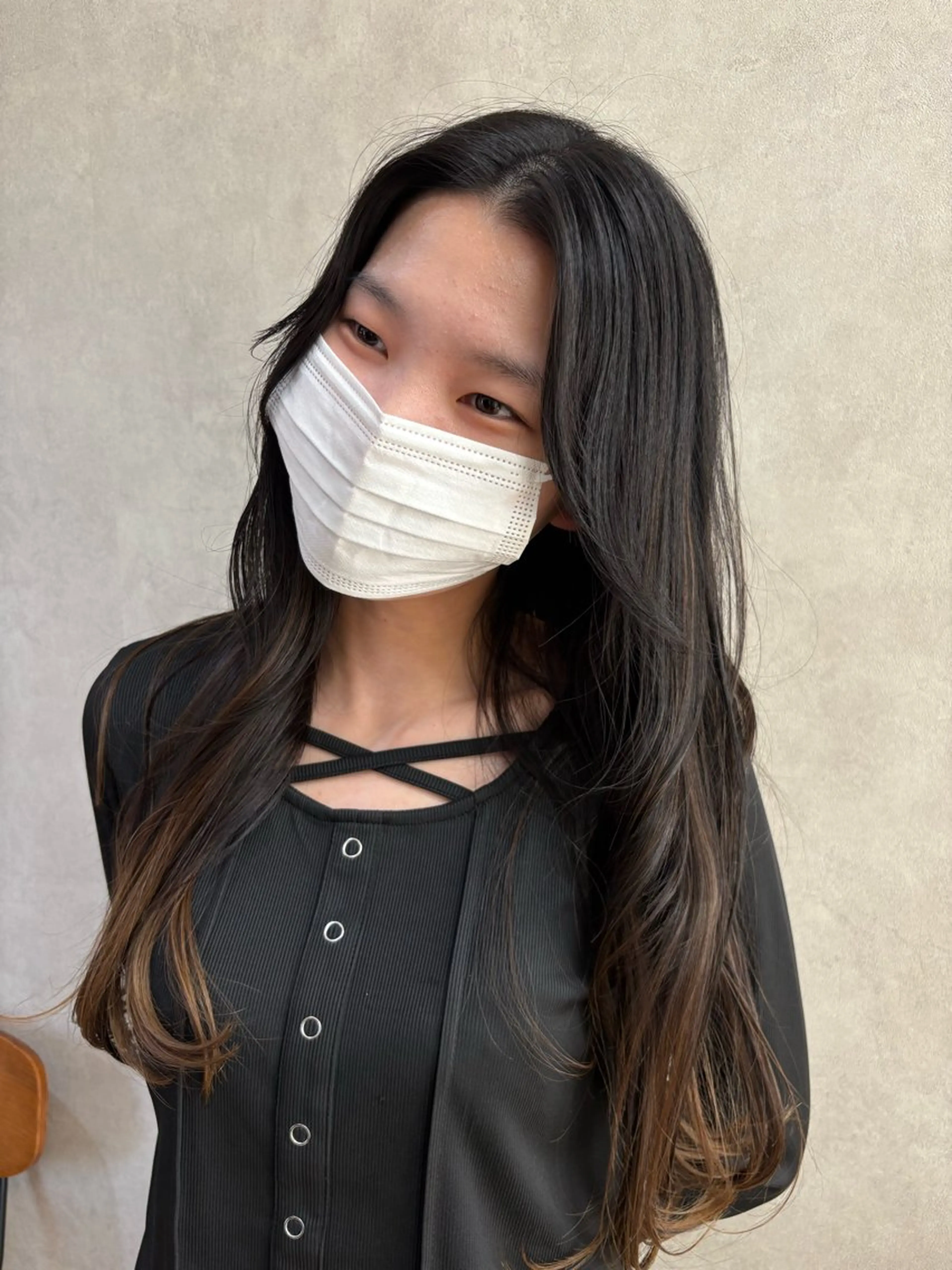 ロング カラー ヘアカラー number＋所属・number＋ / 璃々花のヘアスタイル