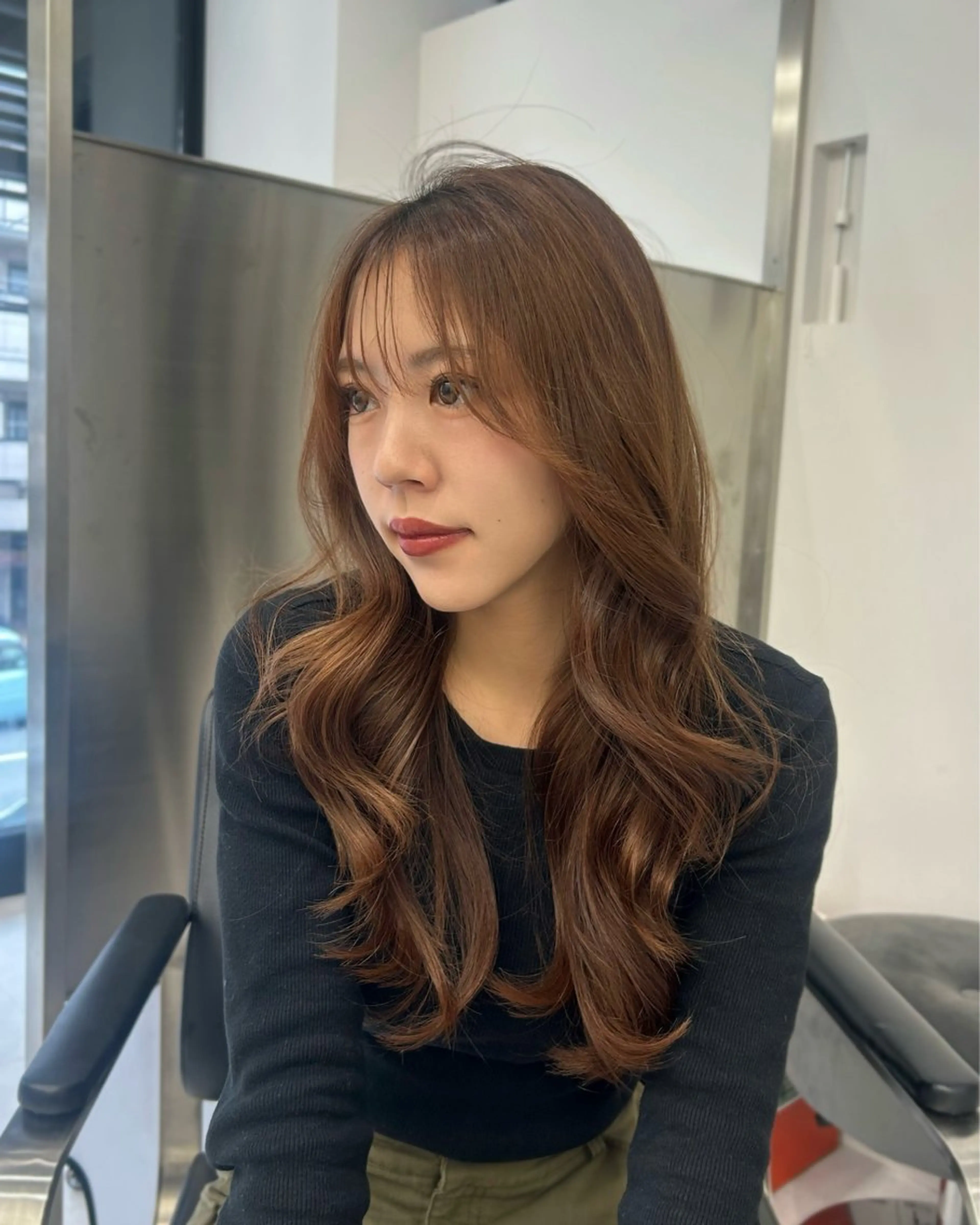 ロング レイヤーカット 大人レイヤー/艶美髪 🇺🇸TOMONAのヘアスタイル