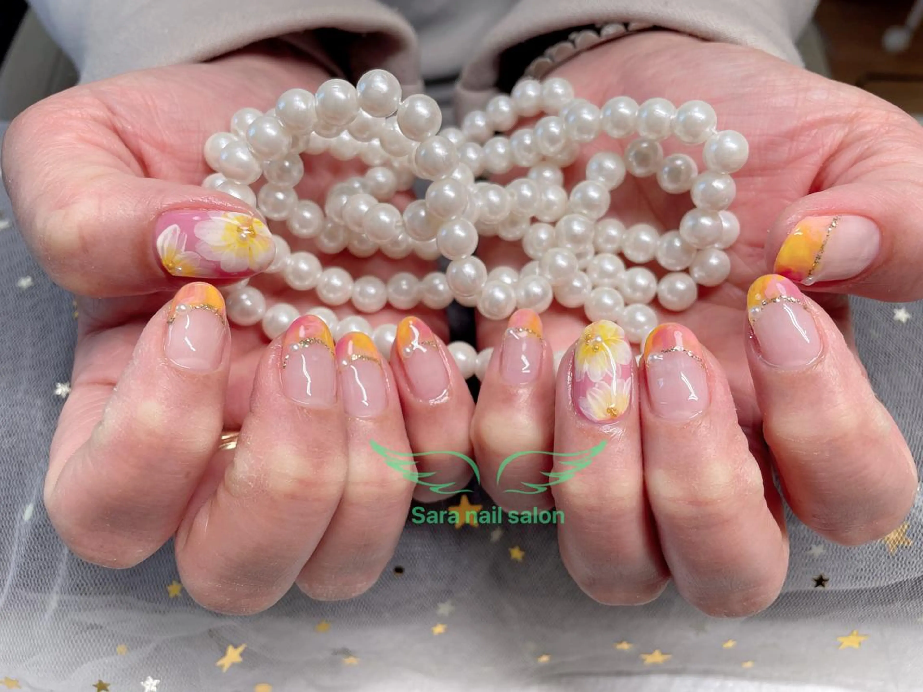 ネイル ハンドネイル ハンドケア 小岩 Saraのネイルデザイン