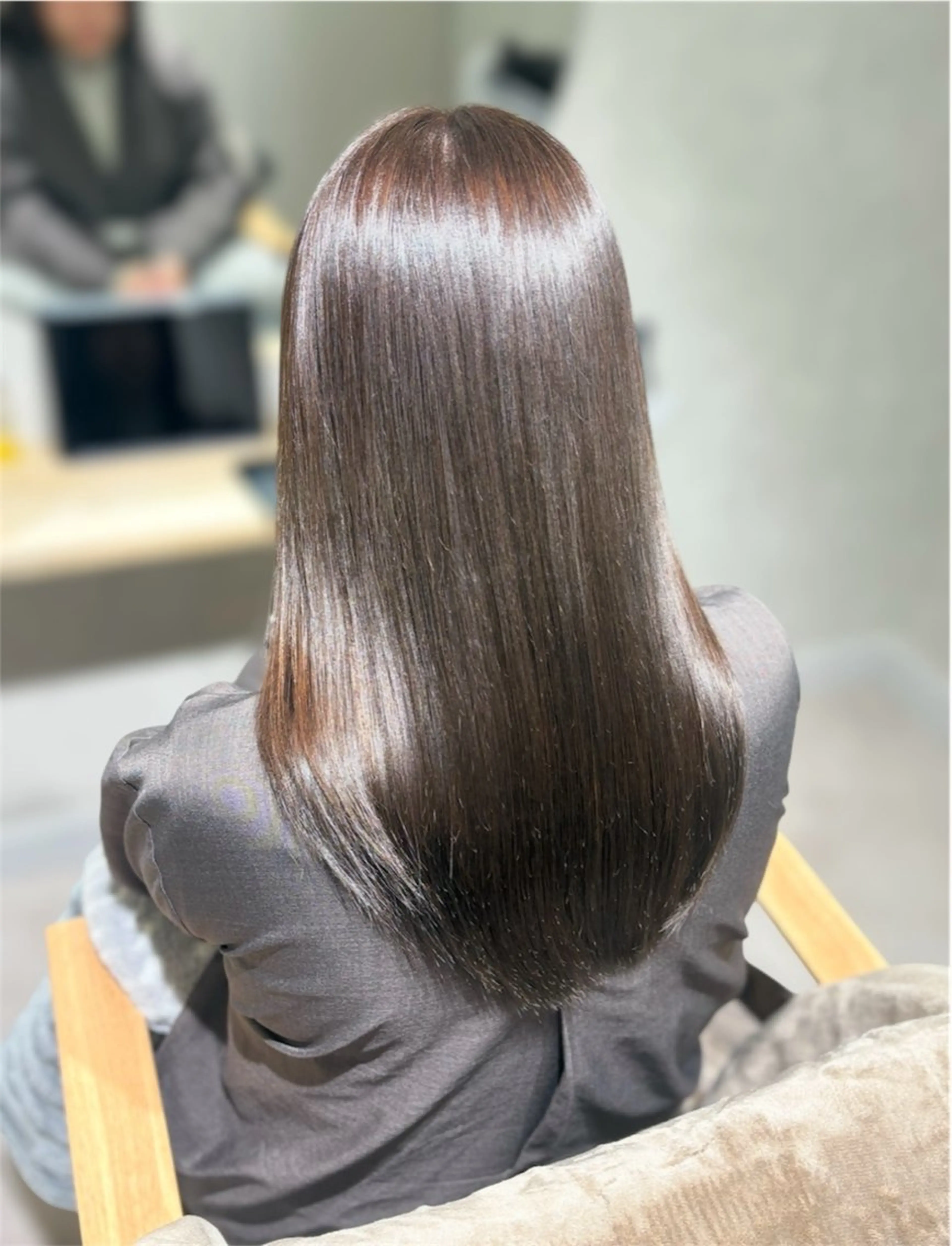 ロング 縮毛矯正 ✨NEW OPEN/ 美髪矯正/山田千里✨のヘアスタイル