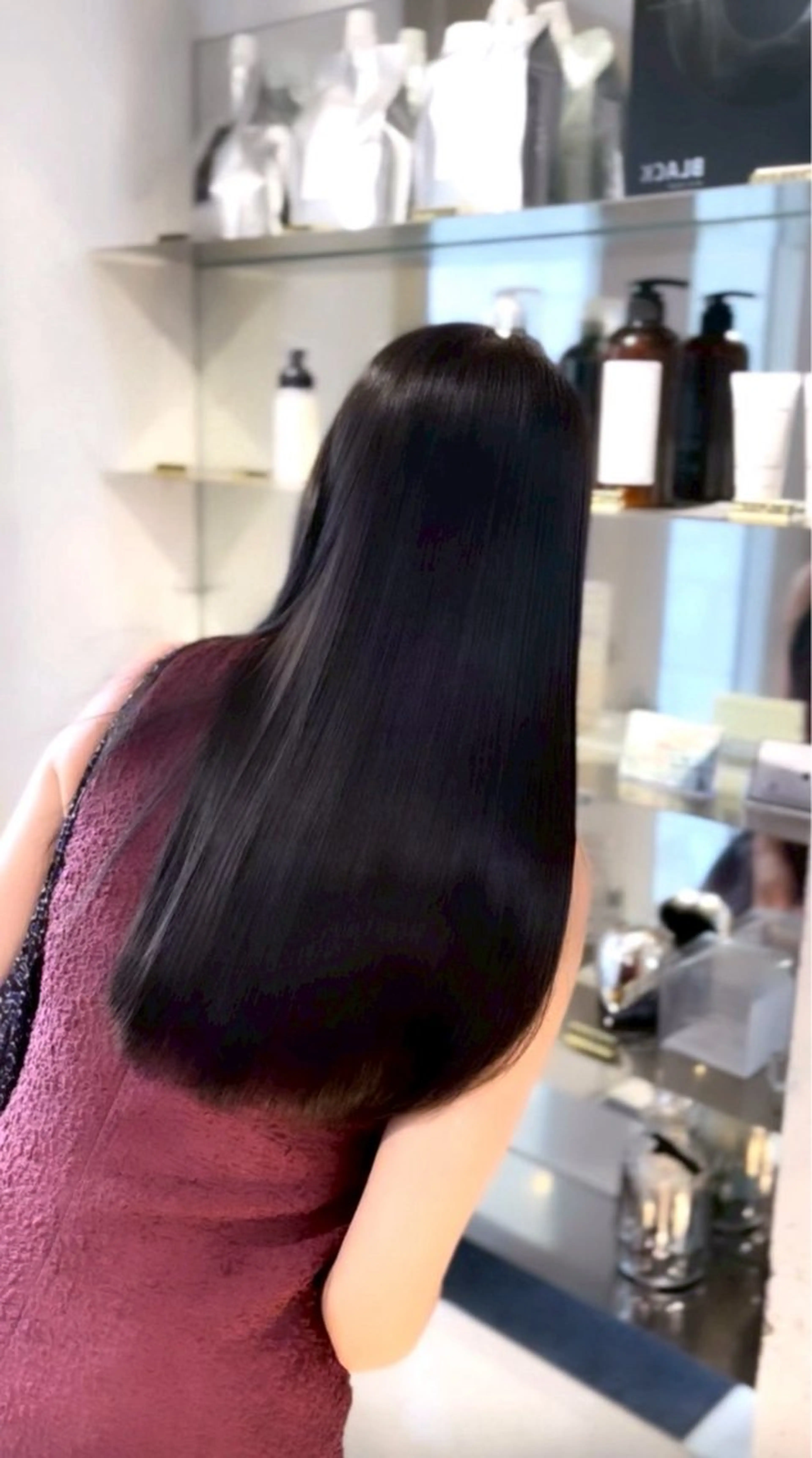 🤍ケアカラー（＋カット）【髪質改善トリートメント付き🎀】前日・当日限定メニュー💖の写真